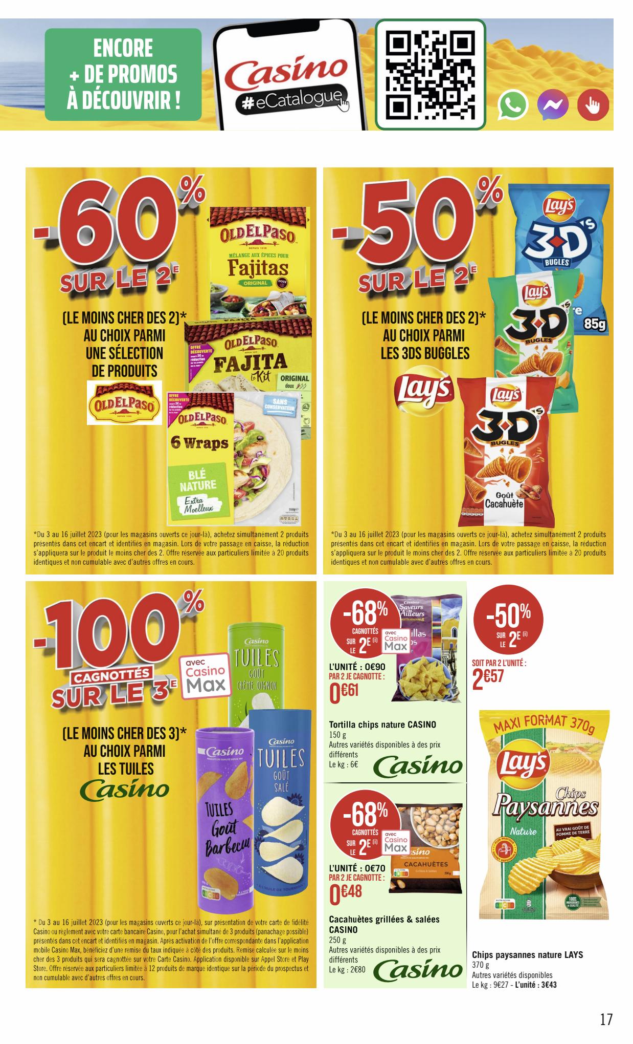 Catalogue Géant Casino 2 – 16 Juillet 2023 Page 17