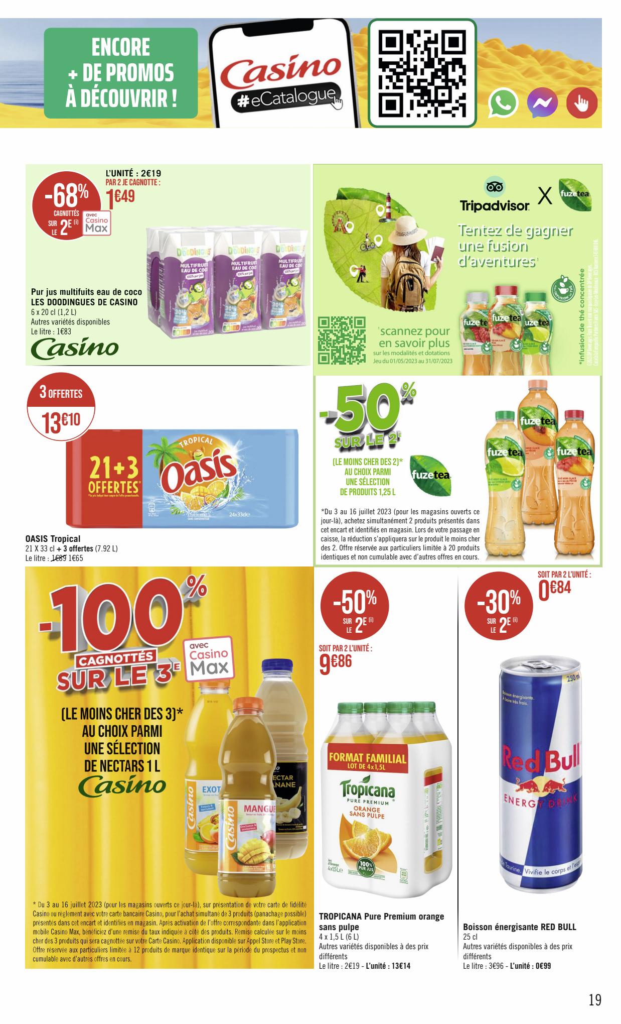 Catalogue Géant Casino 2 – 16 Juillet 2023 Page 19