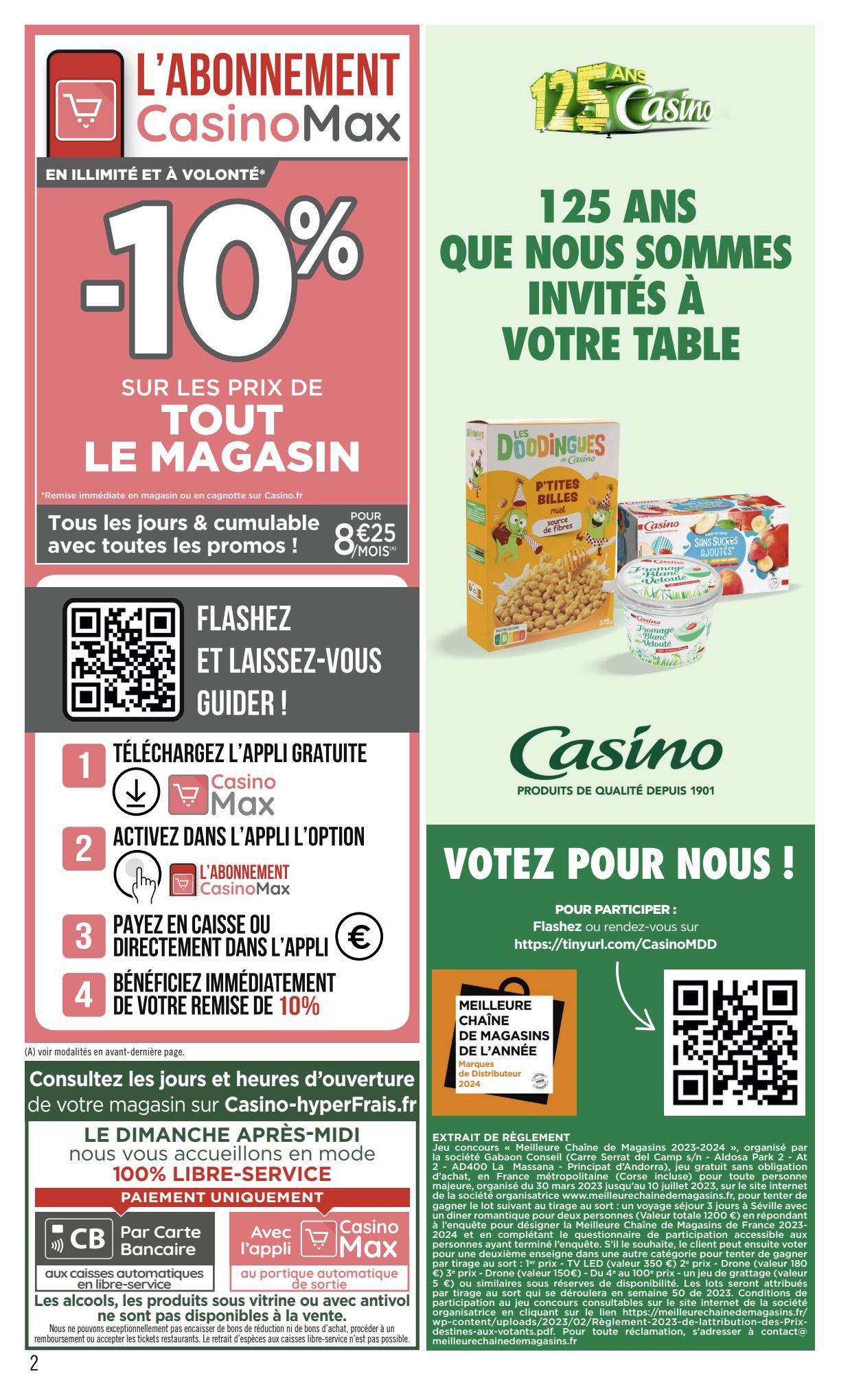 Catalogue Géant Casino 2 – 16 Juillet 2023 Page 2