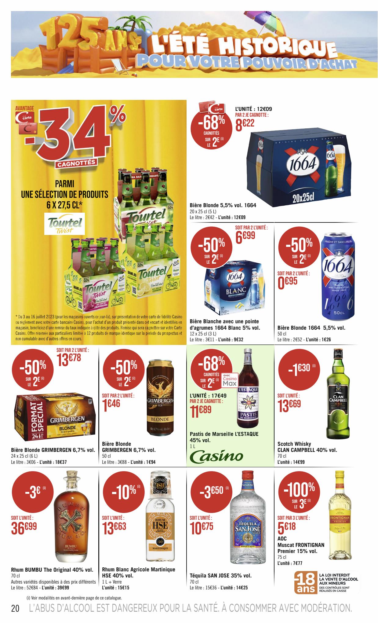 Catalogue Géant Casino 2 – 16 Juillet 2023 Page 20