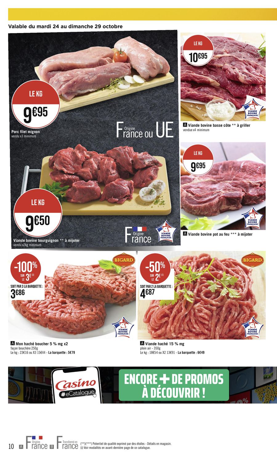 Catalogue Géant Casino 23 Octobre – 5 Novembre 2023 Page 10