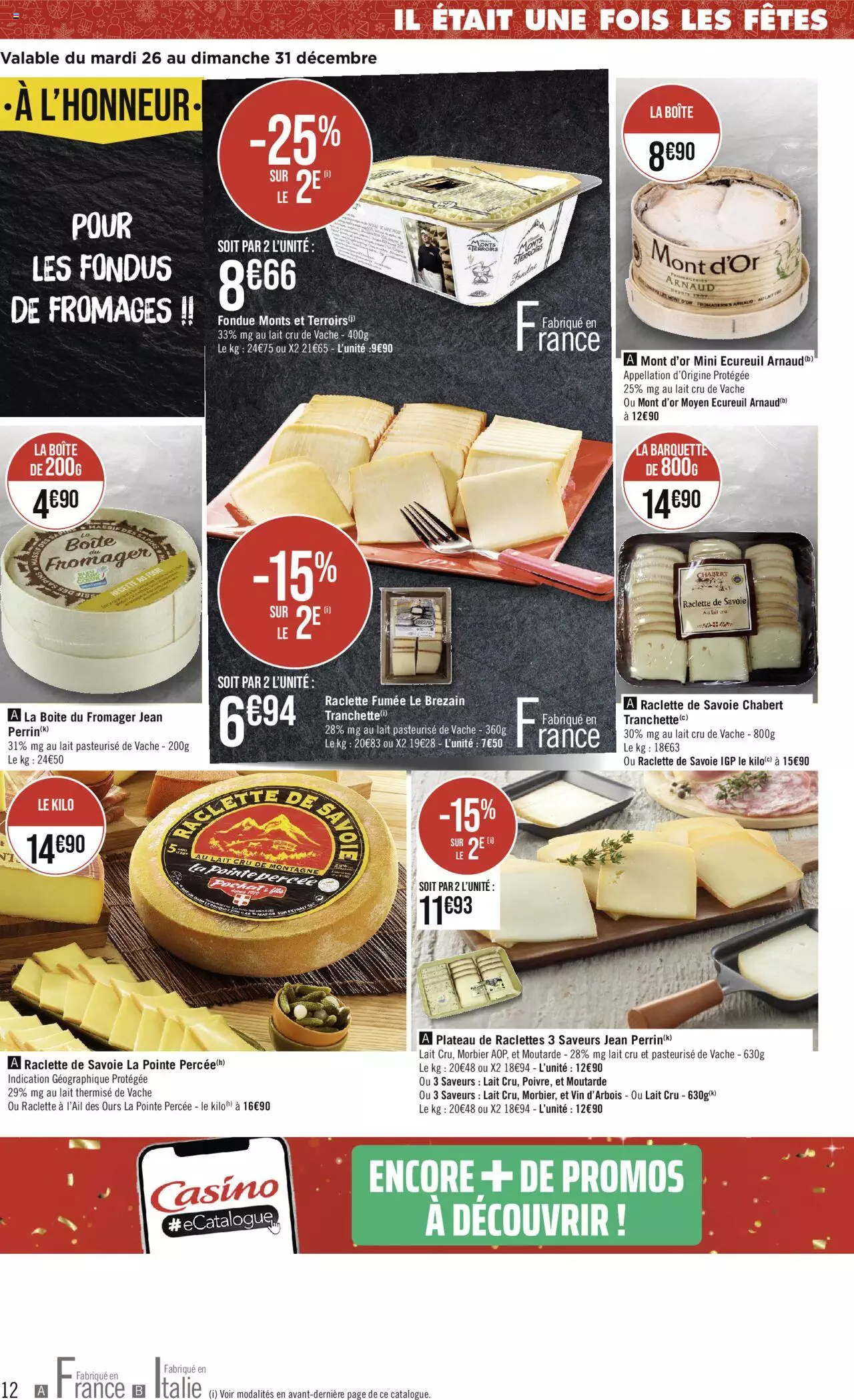 Catalogue Géant Casino 26 Dec – 7 Jan 2024 Page 12