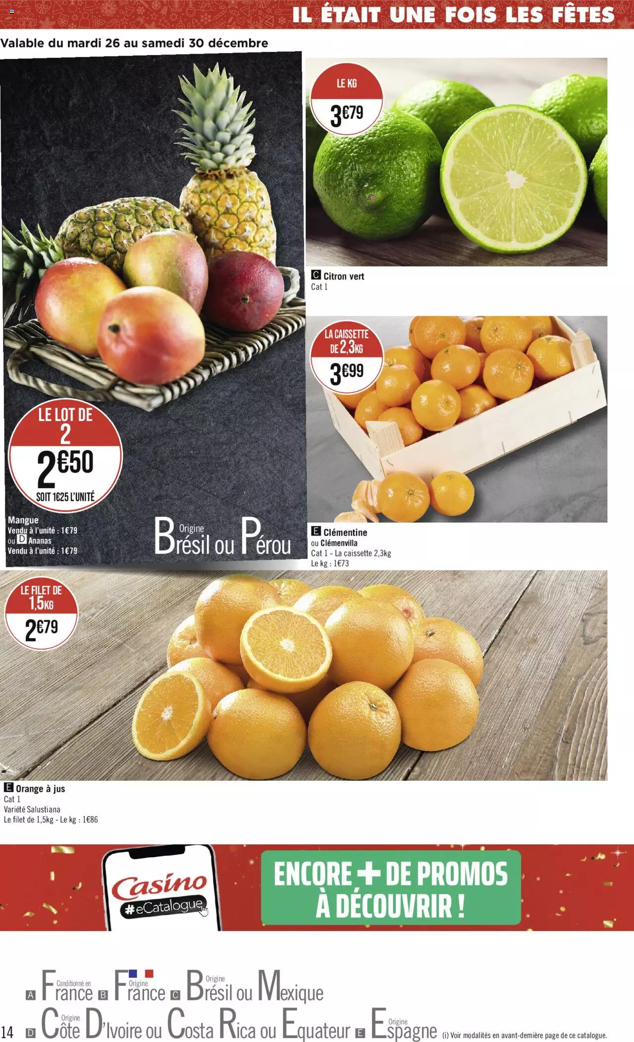 Catalogue Géant Casino 26 Dec – 7 Jan 2024 Page 14