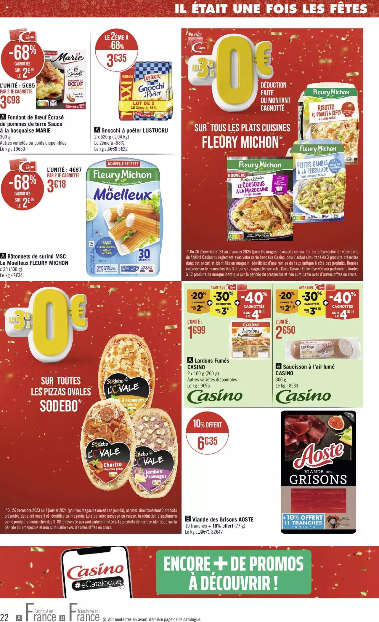Catalogue Géant Casino 26 Dec – 7 Jan 2024 Page 22