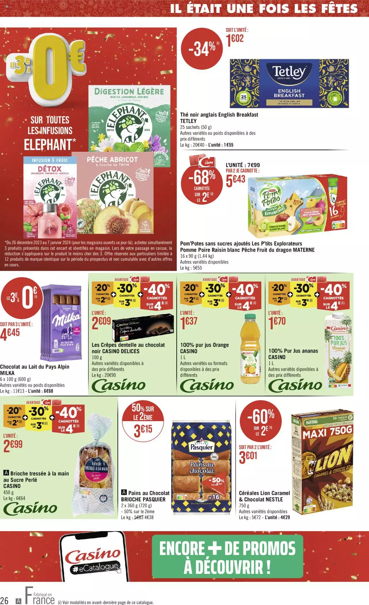 Catalogue Géant Casino 26 Dec – 7 Jan 2024 Page 26