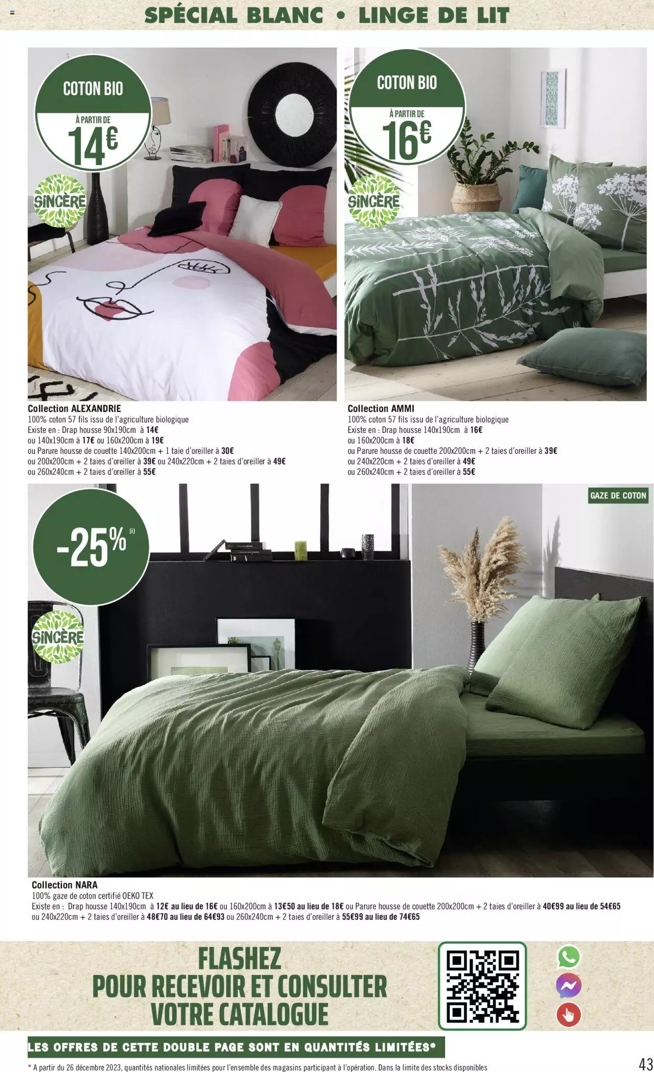 Catalogue Géant Casino 26 Dec – 7 Jan 2024 Page 43