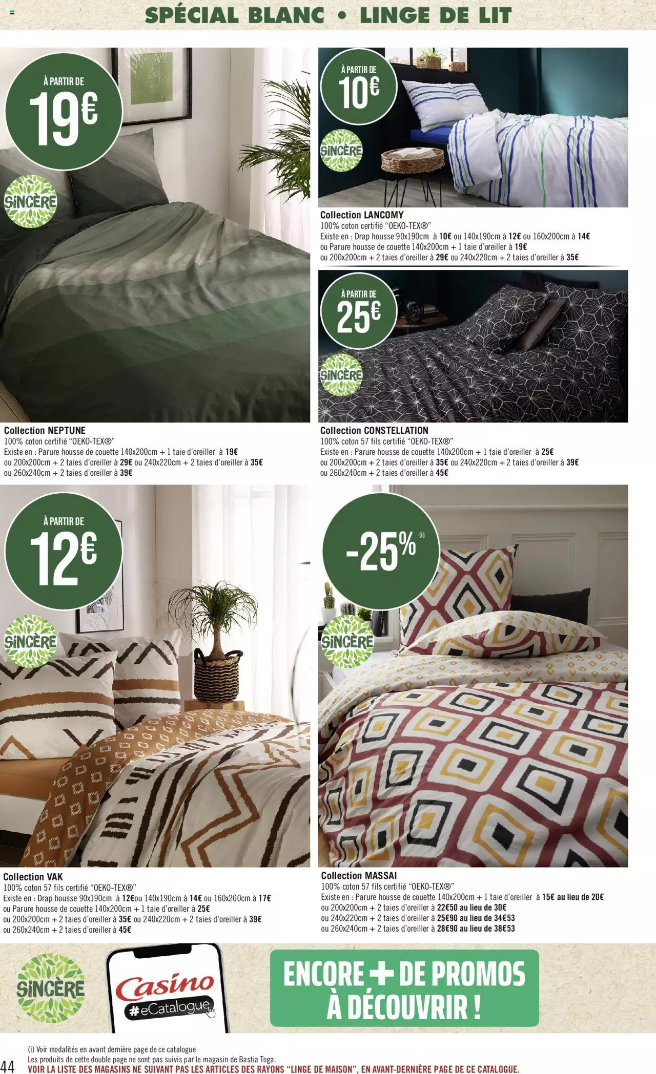 Catalogue Géant Casino 26 Dec – 7 Jan 2024 Page 44