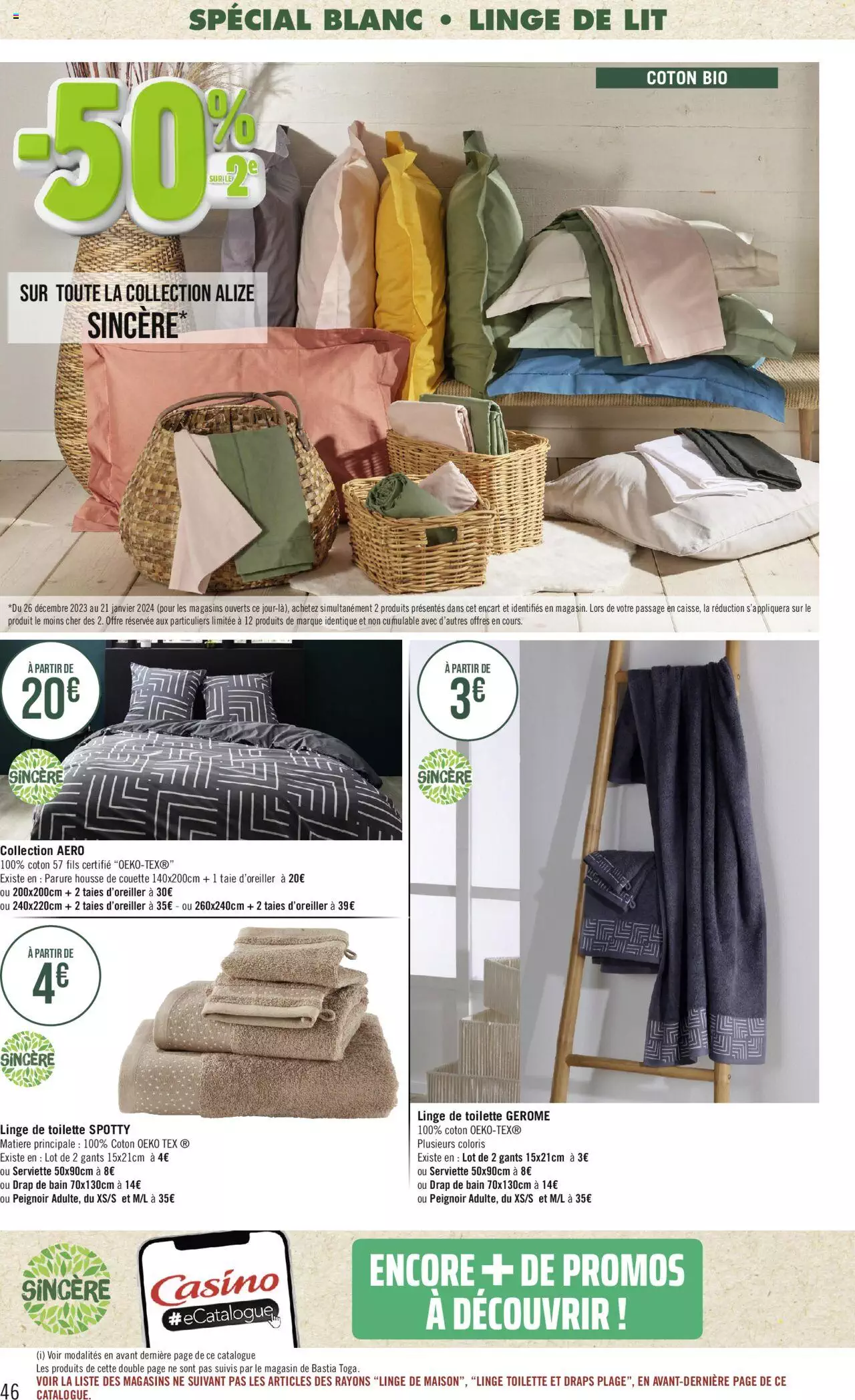 Catalogue Géant Casino 26 Dec – 7 Jan 2024 Page 46