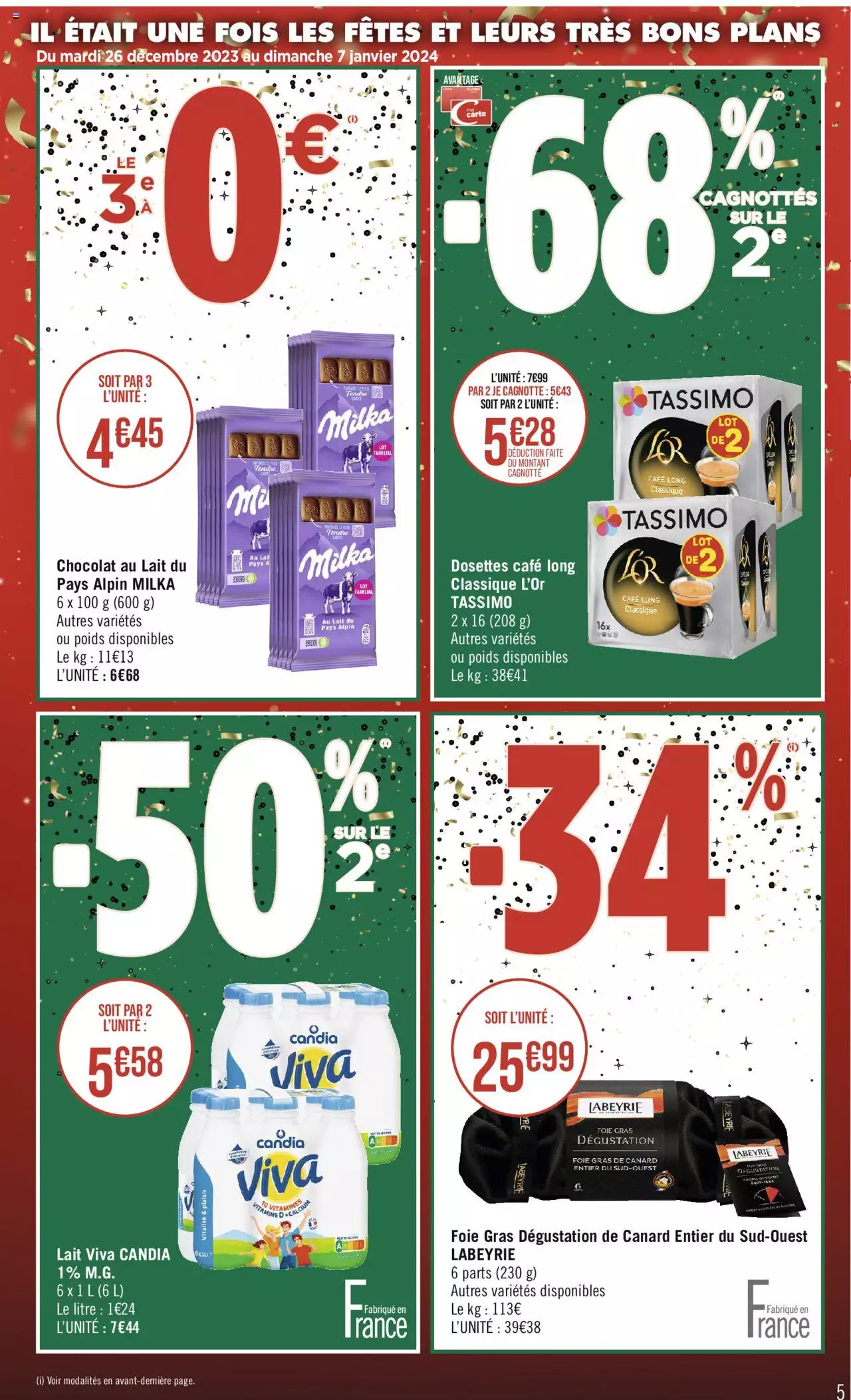 Catalogue Géant Casino 26 Dec – 7 Jan 2024 Page 5