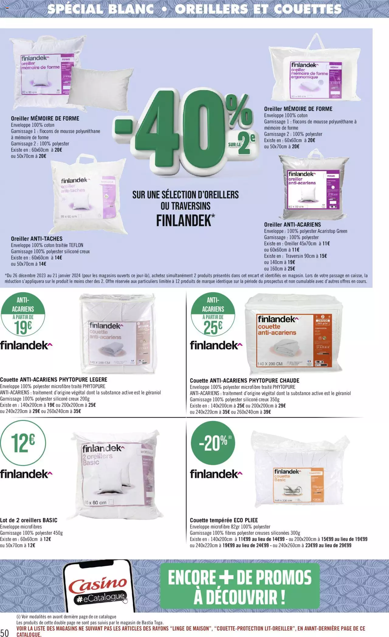 Catalogue Géant Casino 26 Dec – 7 Jan 2024 Page 50