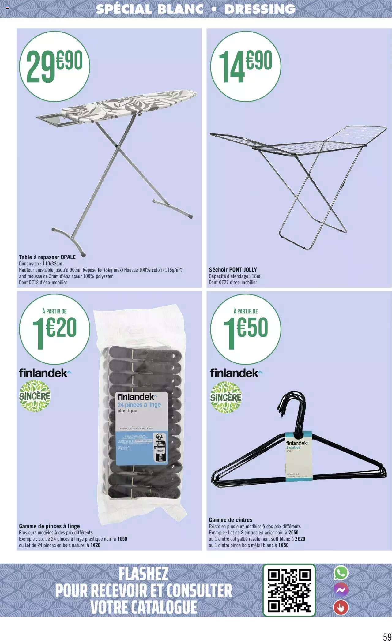 Catalogue Géant Casino 26 Dec – 7 Jan 2024 Page 59