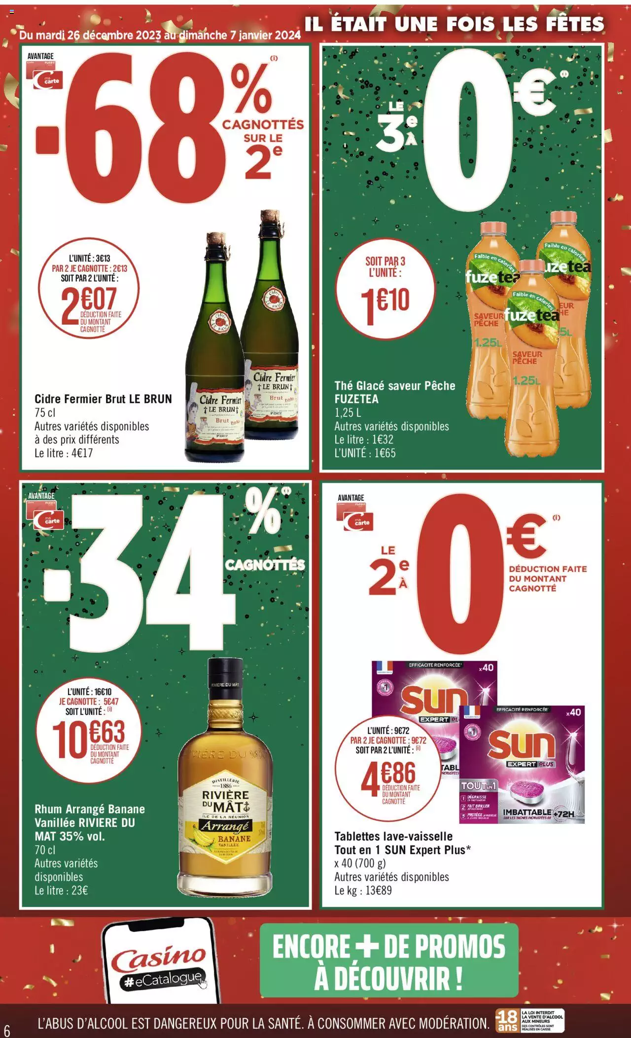 Catalogue Géant Casino 26 Dec – 7 Jan 2024 Page 6