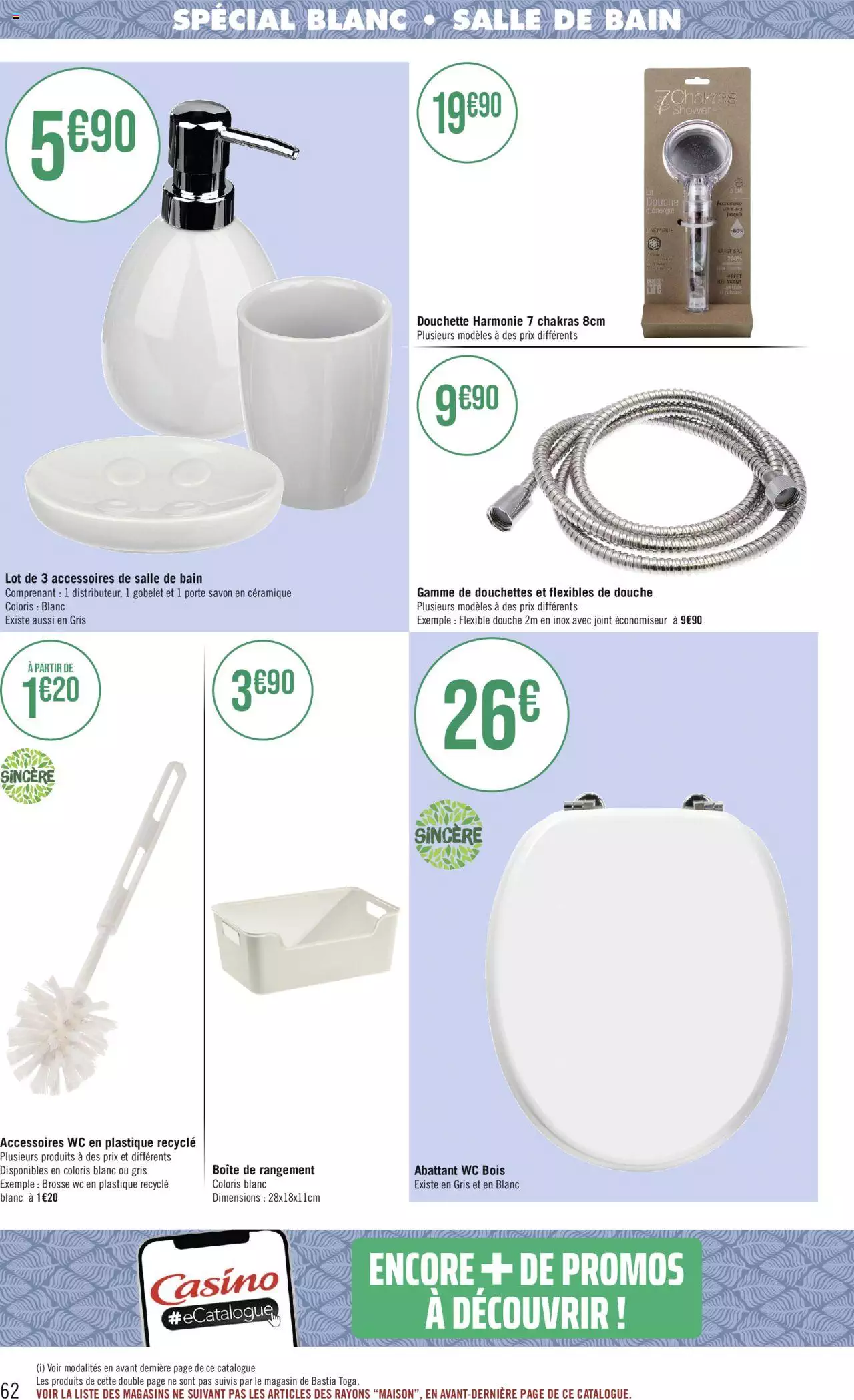 Catalogue Géant Casino 26 Dec – 7 Jan 2024 Page 62