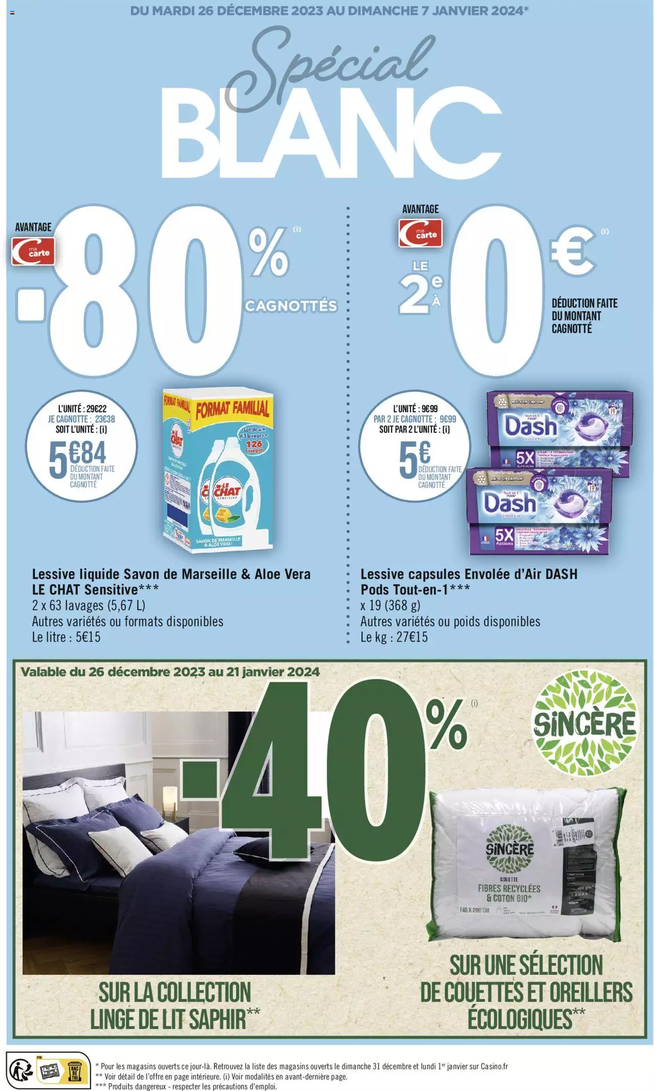 Catalogue Géant Casino 26 Dec – 7 Jan 2024 Page 77