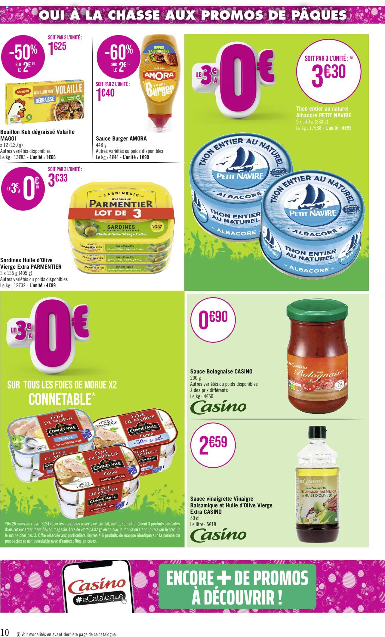 Catalogue Géant Casino 26 Mar – 7 Avr 2024 Page 10