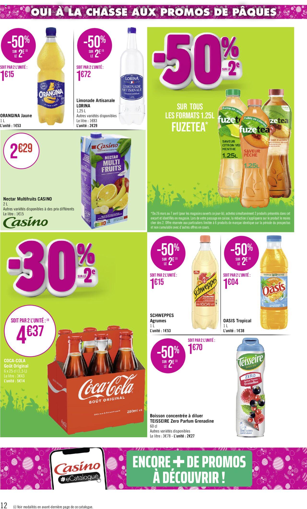 Catalogue Géant Casino 26 Mar – 7 Avr 2024 Page 12