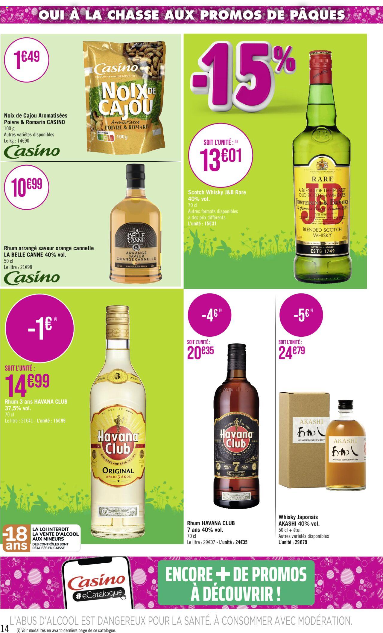 Catalogue Géant Casino 26 Mar – 7 Avr 2024 Page 14