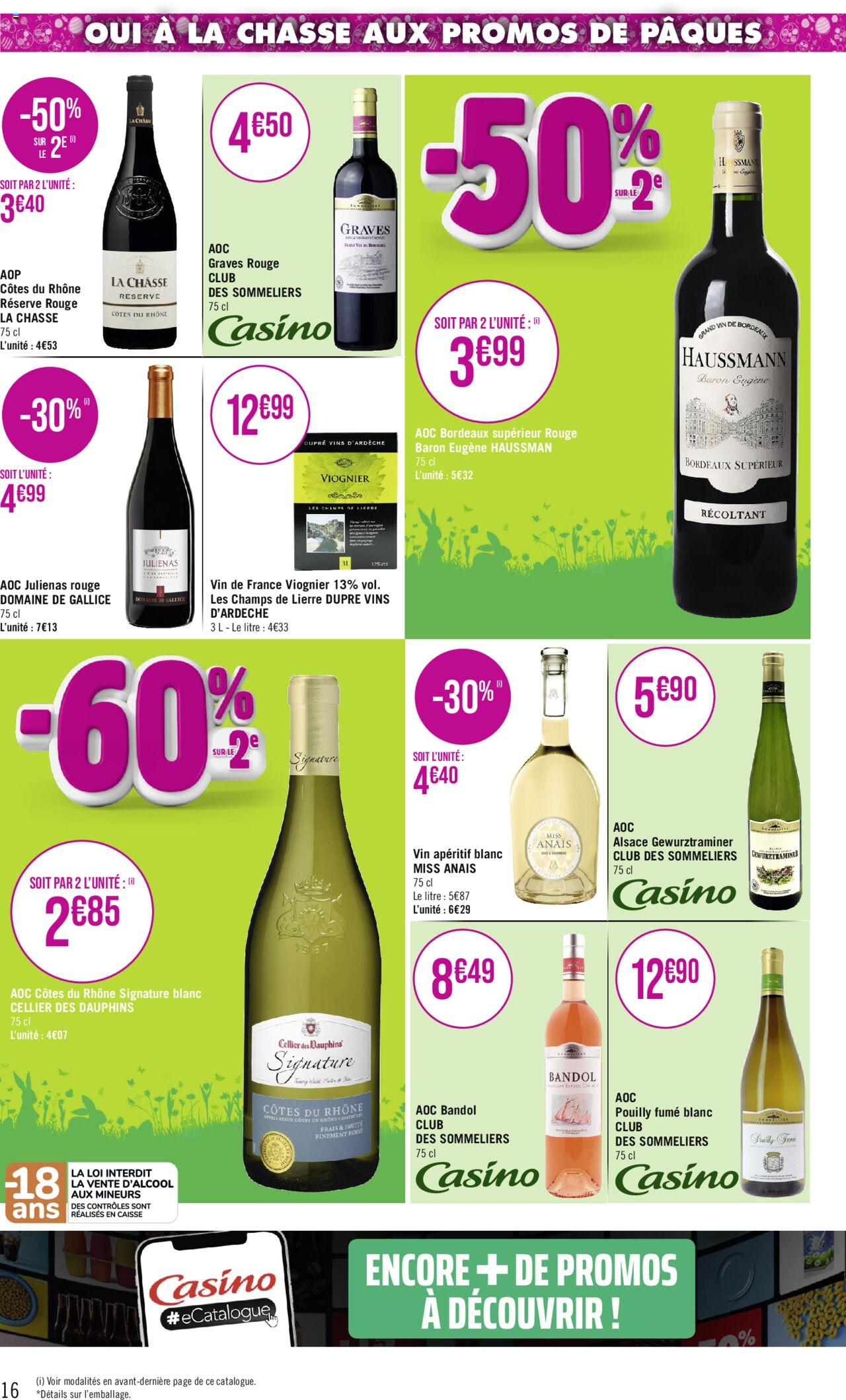 Catalogue Géant Casino 26 Mar – 7 Avr 2024 Page 16