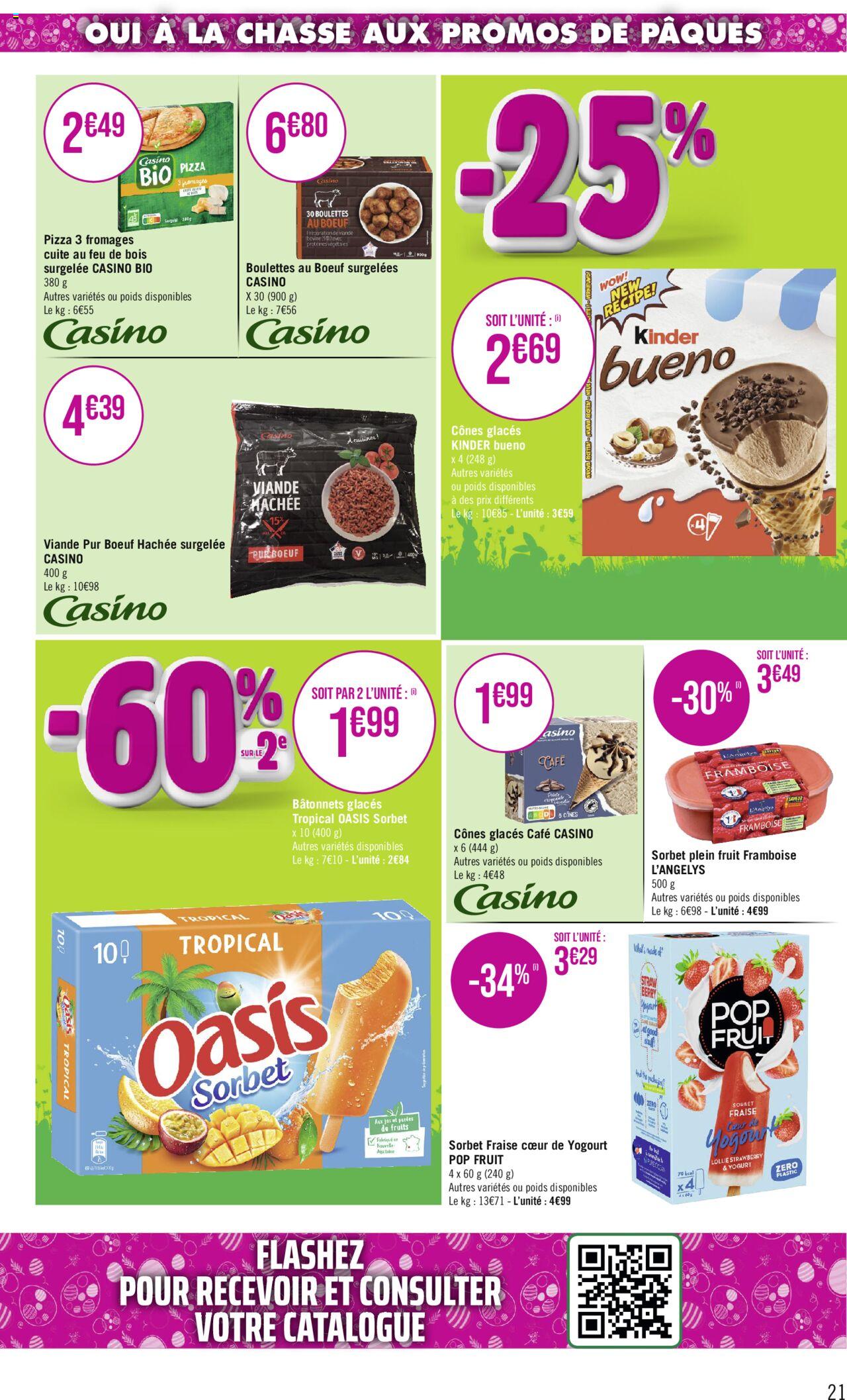 Catalogue Géant Casino 26 Mar – 7 Avr 2024 Page 21