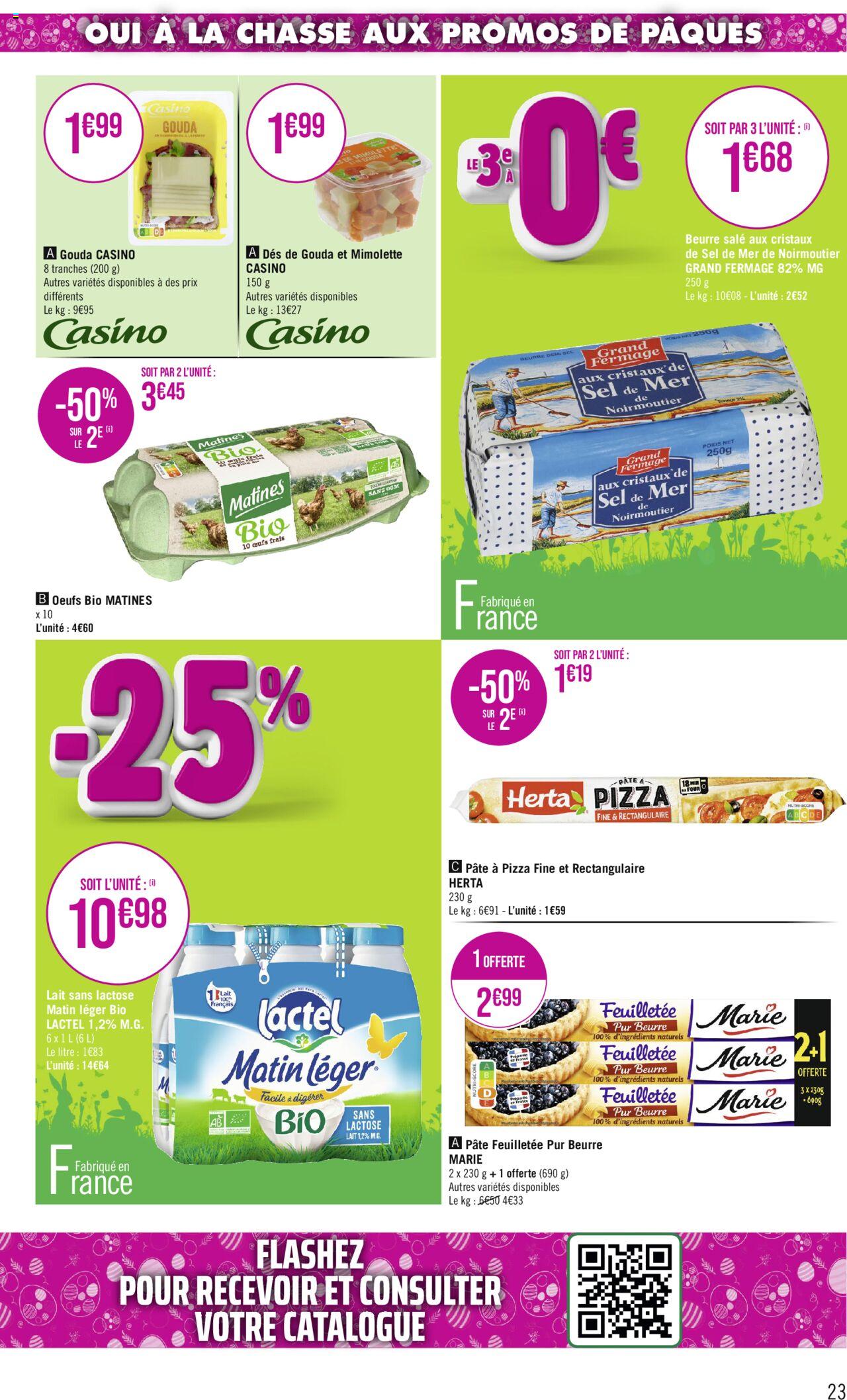 Catalogue Géant Casino 26 Mar – 7 Avr 2024 Page 23