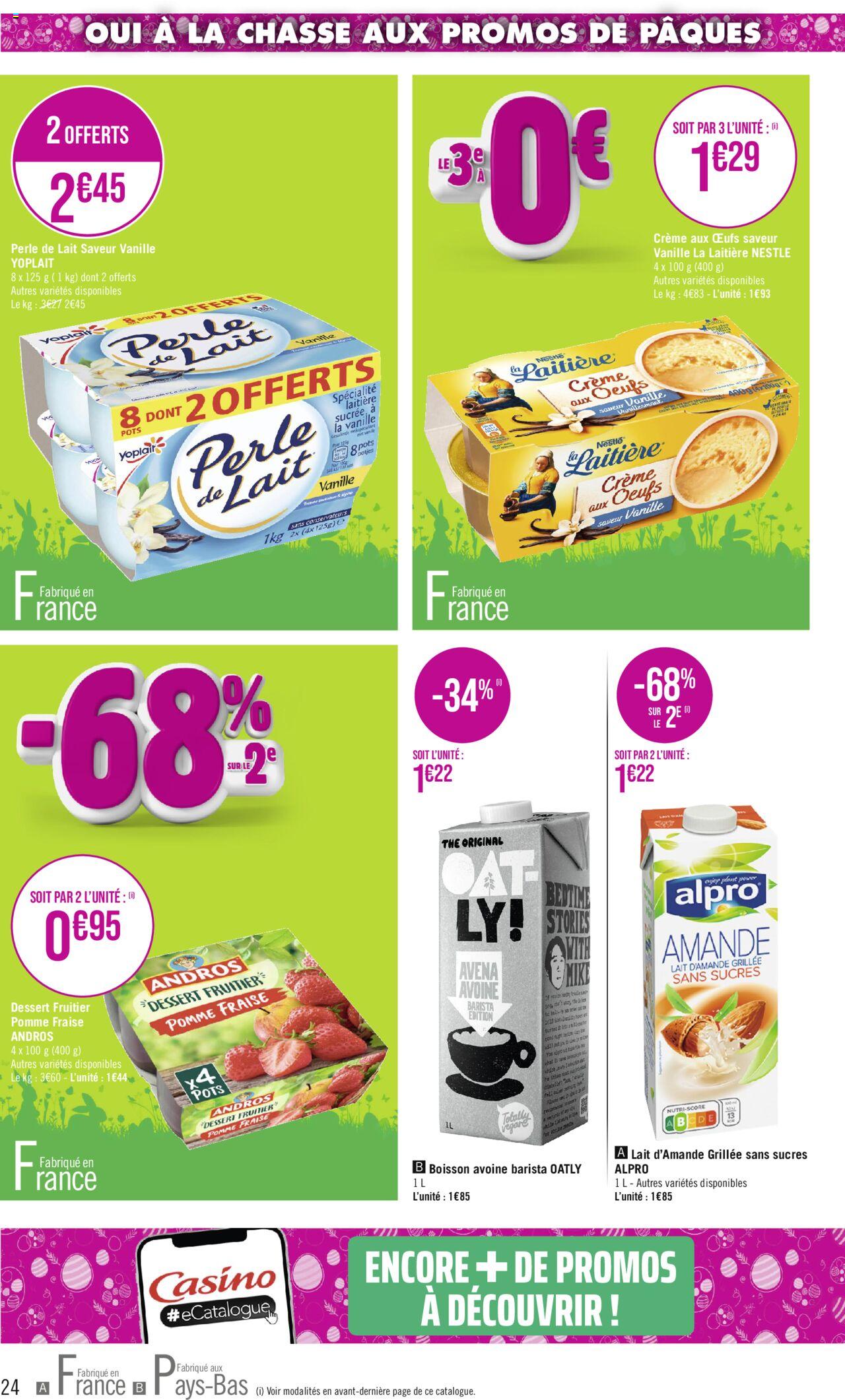 Catalogue Géant Casino 26 Mar – 7 Avr 2024 Page 24