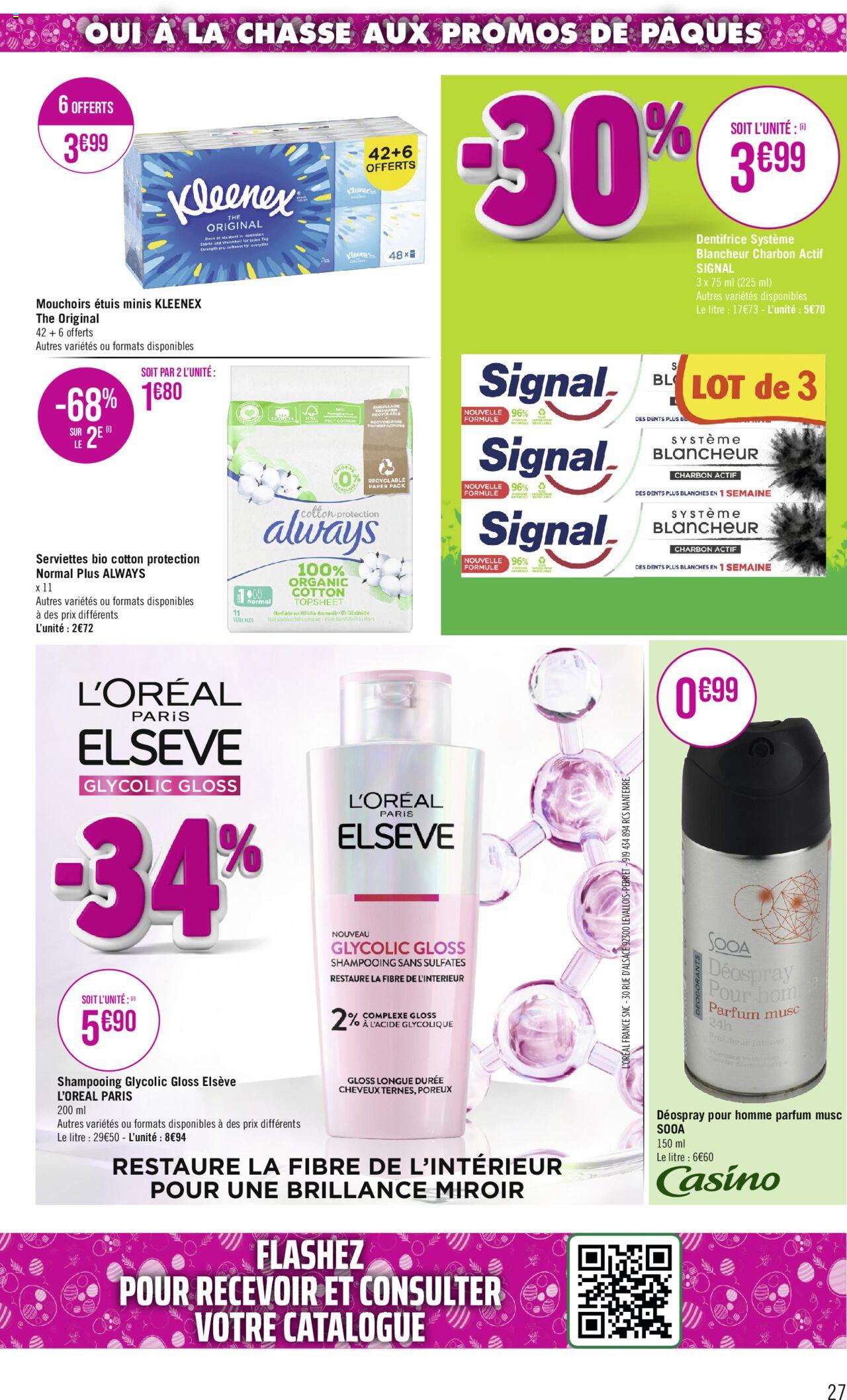 Catalogue Géant Casino 26 Mar – 7 Avr 2024 Page 27