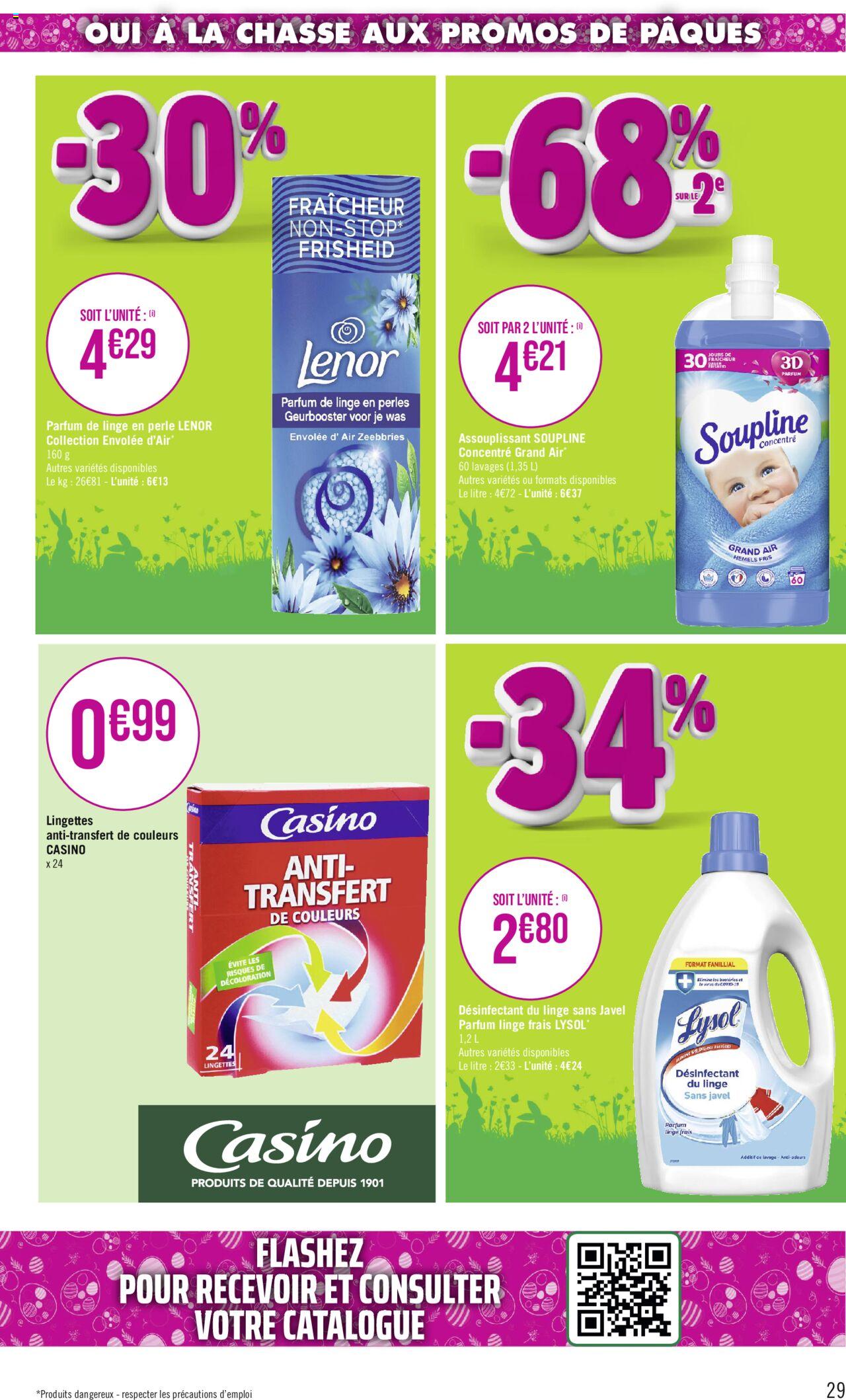 Catalogue Géant Casino 26 Mar – 7 Avr 2024 Page 29