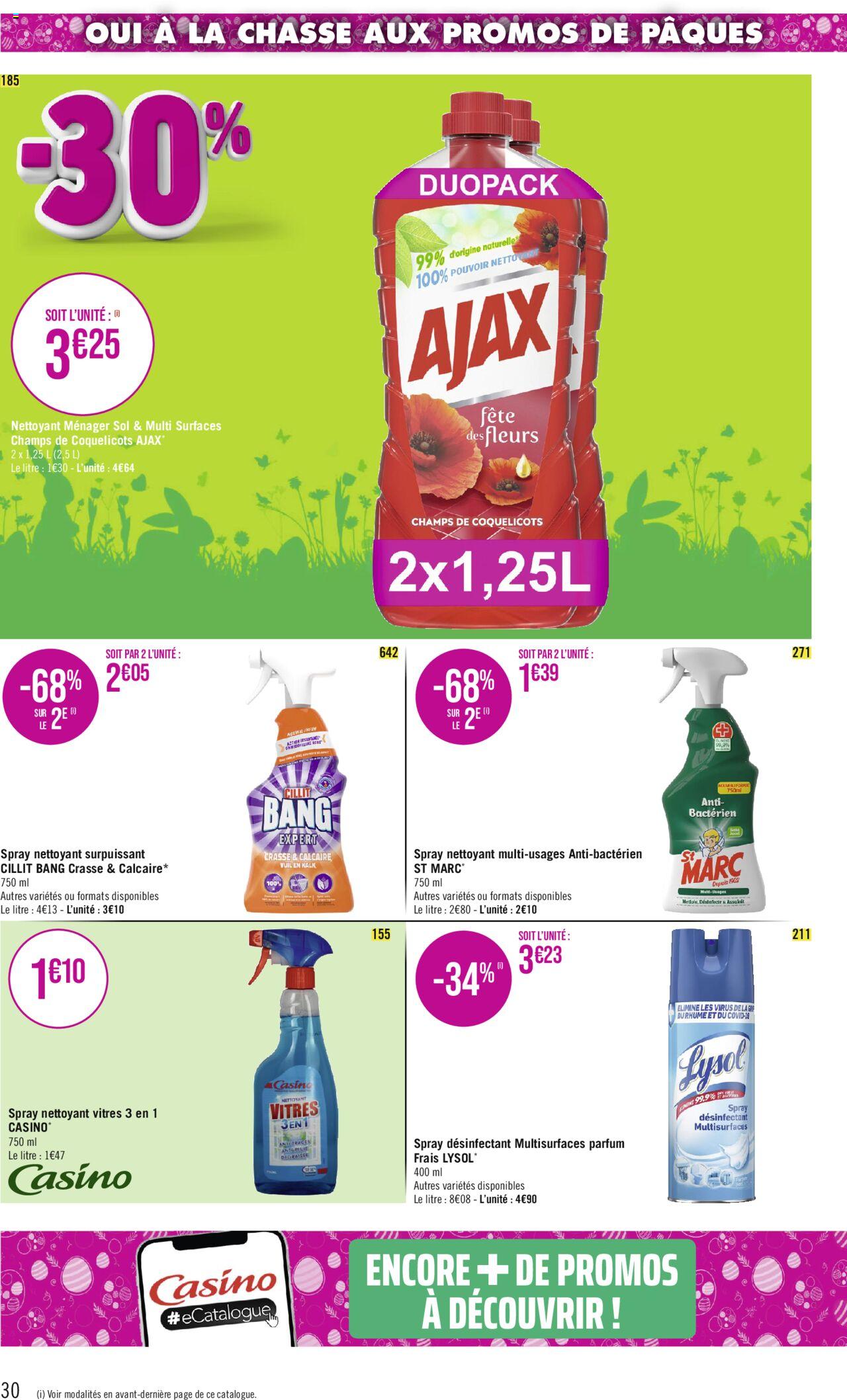 Catalogue Géant Casino 26 Mar – 7 Avr 2024 Page 30