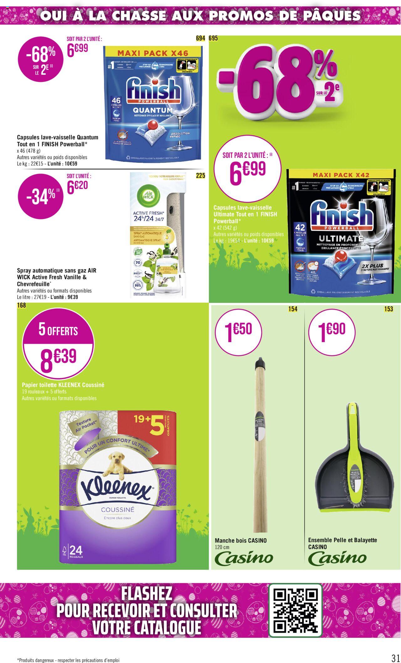 Catalogue Géant Casino 26 Mar – 7 Avr 2024 Page 31