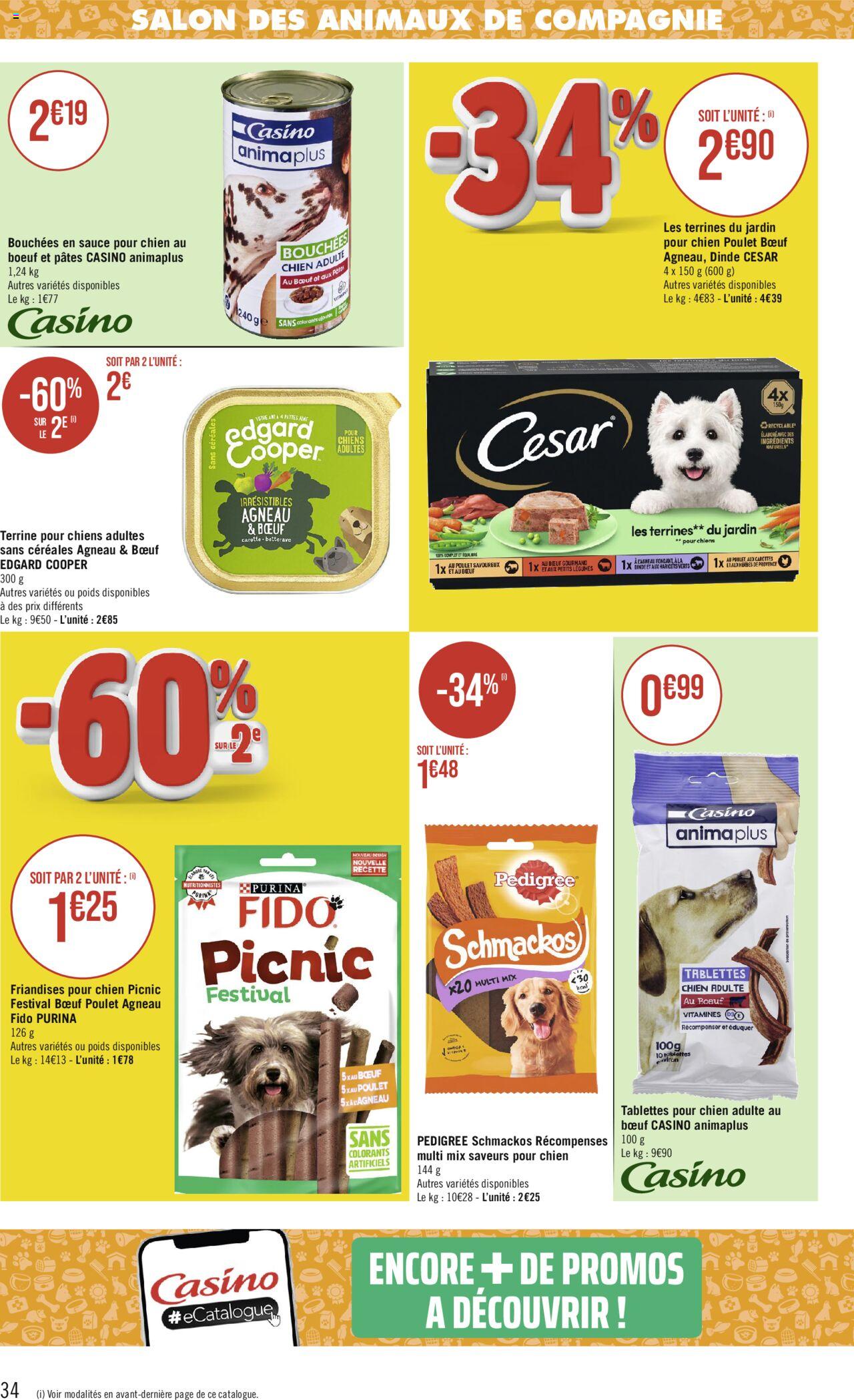 Catalogue Géant Casino 26 Mar – 7 Avr 2024 Page 34