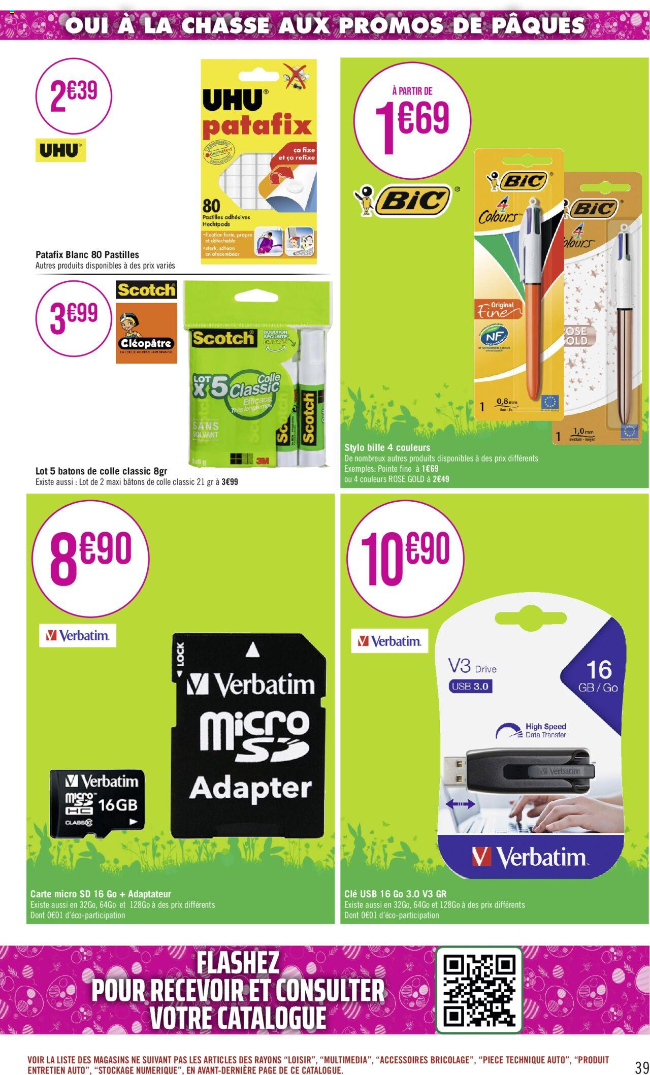 Catalogue Géant Casino 26 Mar – 7 Avr 2024 Page 39