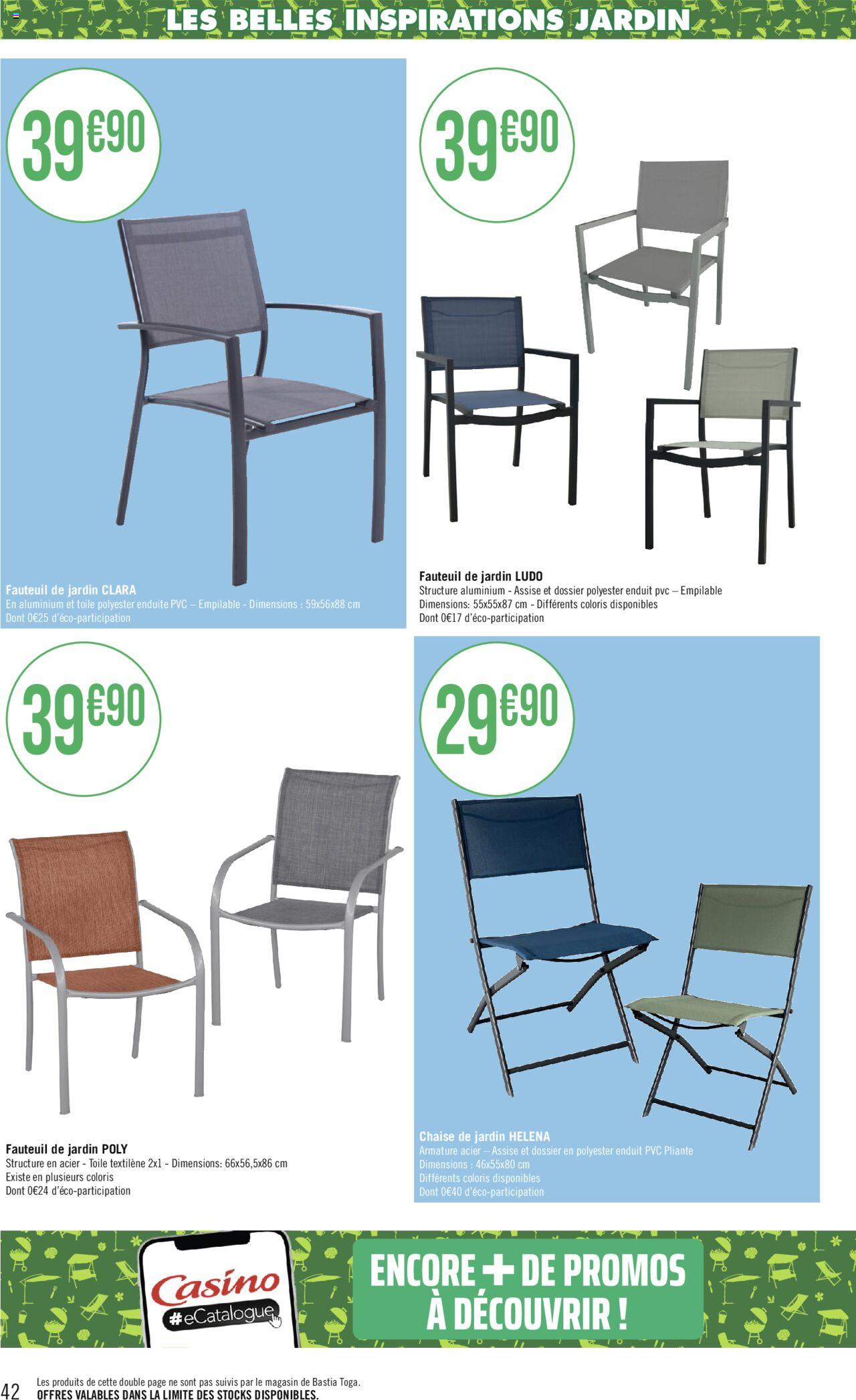 Catalogue Géant Casino 26 Mar – 7 Avr 2024 Page 42