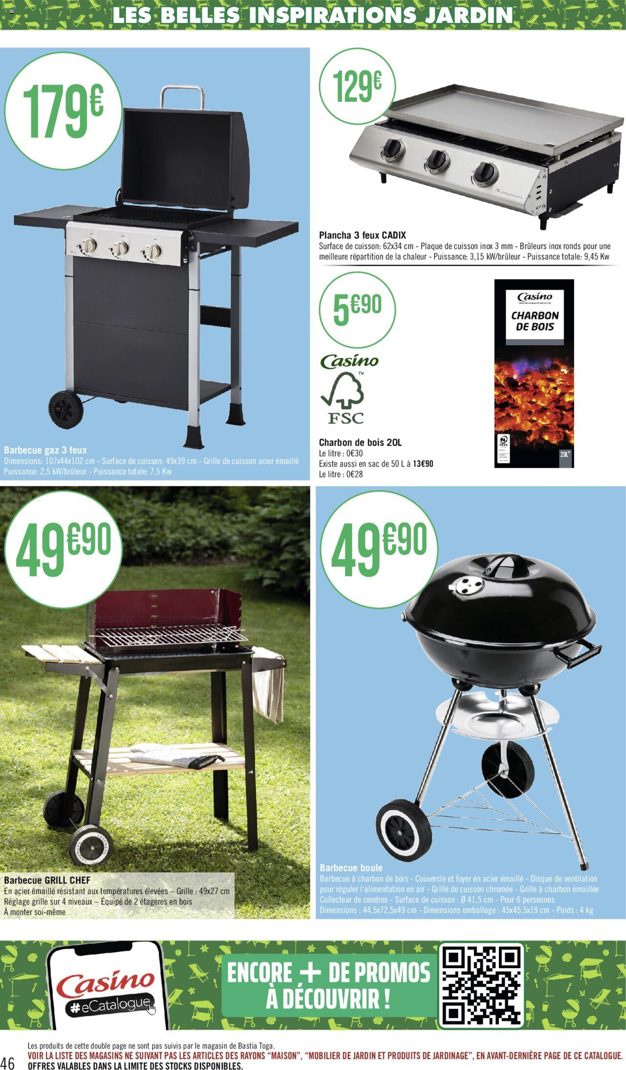 Catalogue Géant Casino 26 Mar – 7 Avr 2024 Page 46