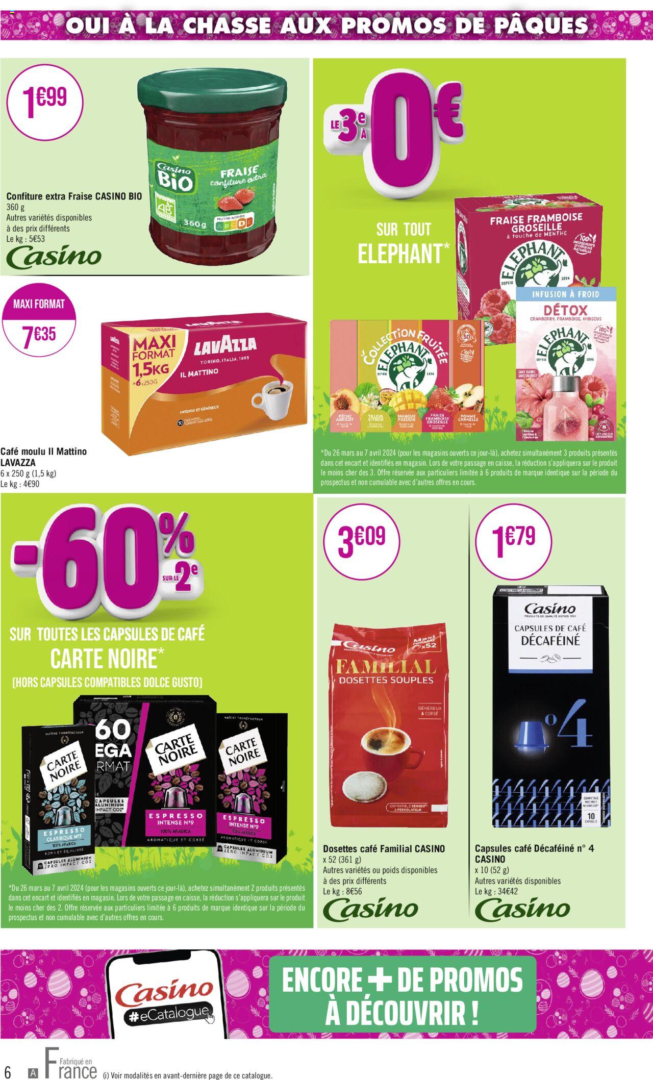 Catalogue Géant Casino 26 Mar – 7 Avr 2024 Page 6