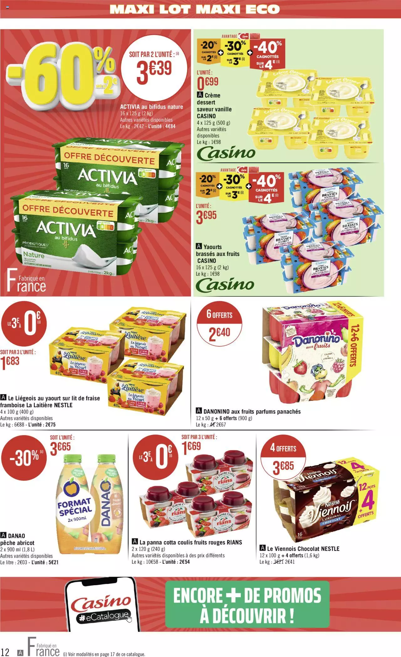 Catalogue Géant Casino 3 – 14 Janvier 2024 Page 12