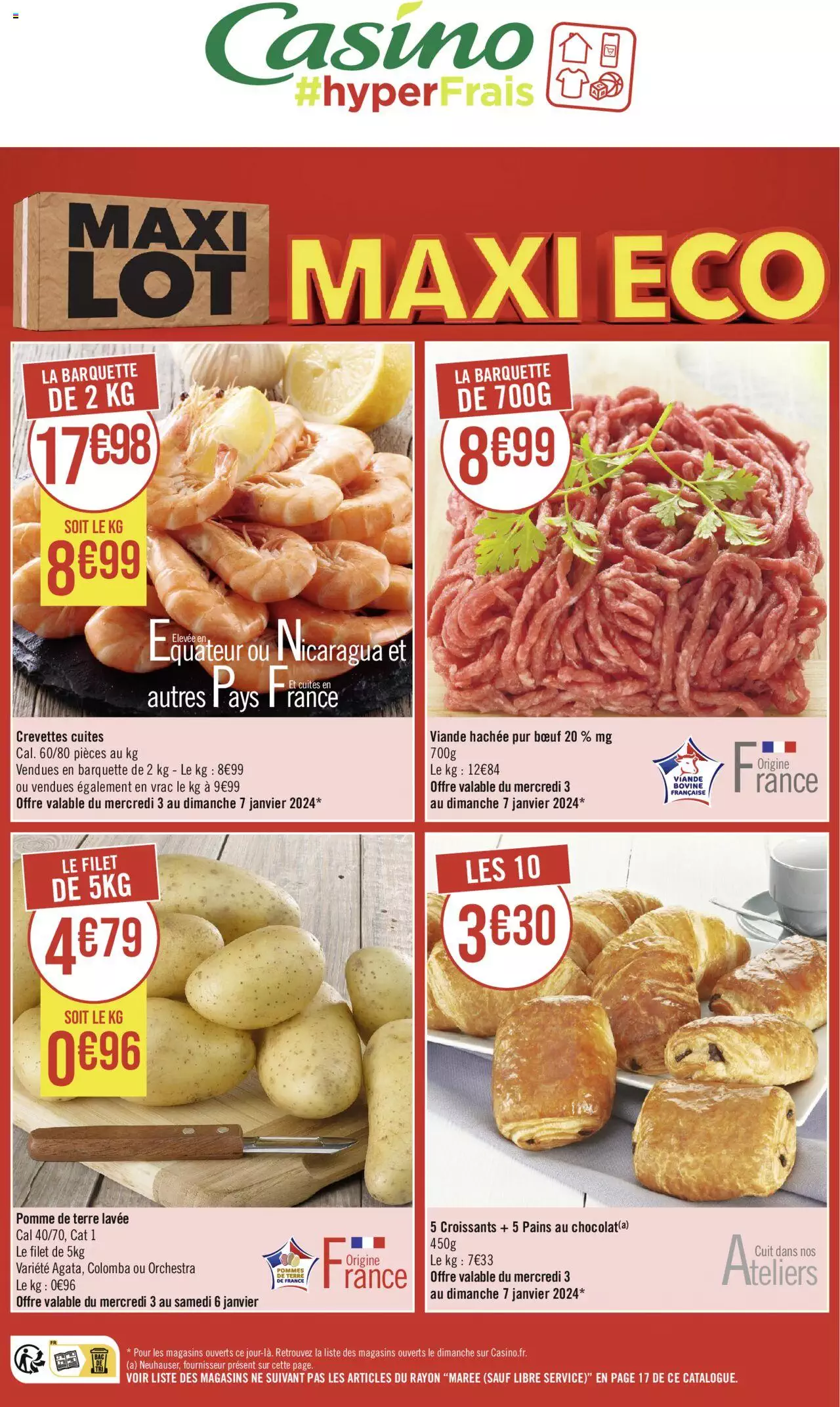 Catalogue Géant Casino 3 – 14 Janvier 2024 Page 20