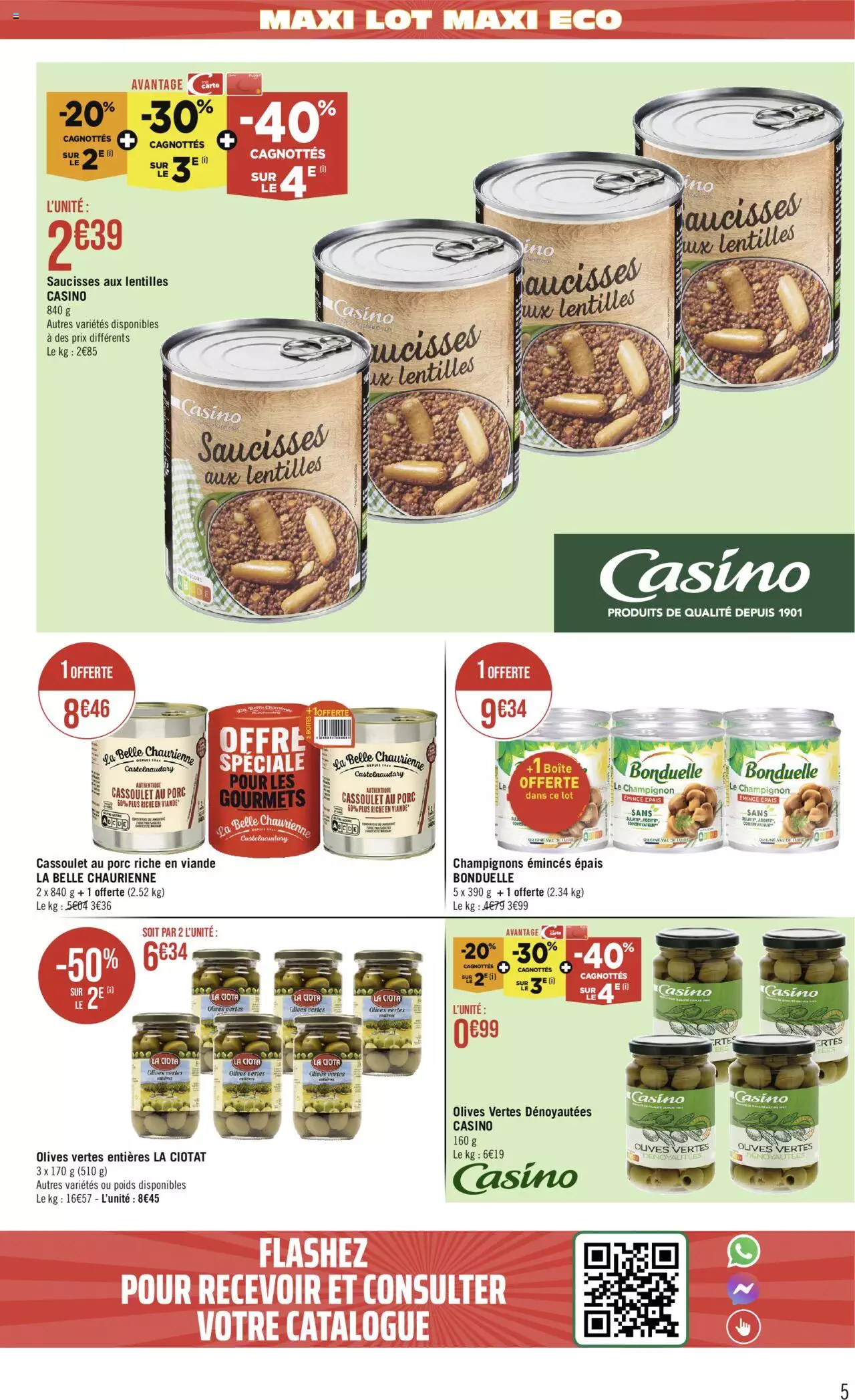 Catalogue Géant Casino 3 – 14 Janvier 2024 Page 5