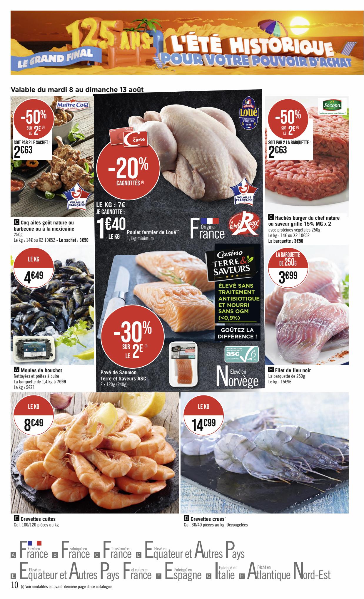 Catalogue Géant Casino 6 – 20 Août 2023 Page 10