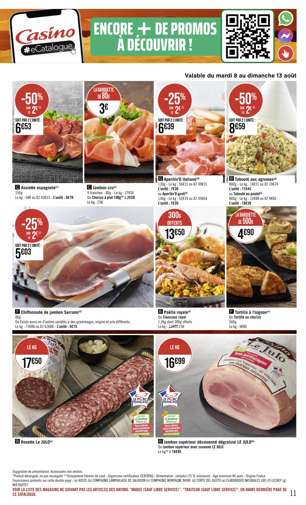 Catalogue Géant Casino 6 – 20 Août 2023 Page 11