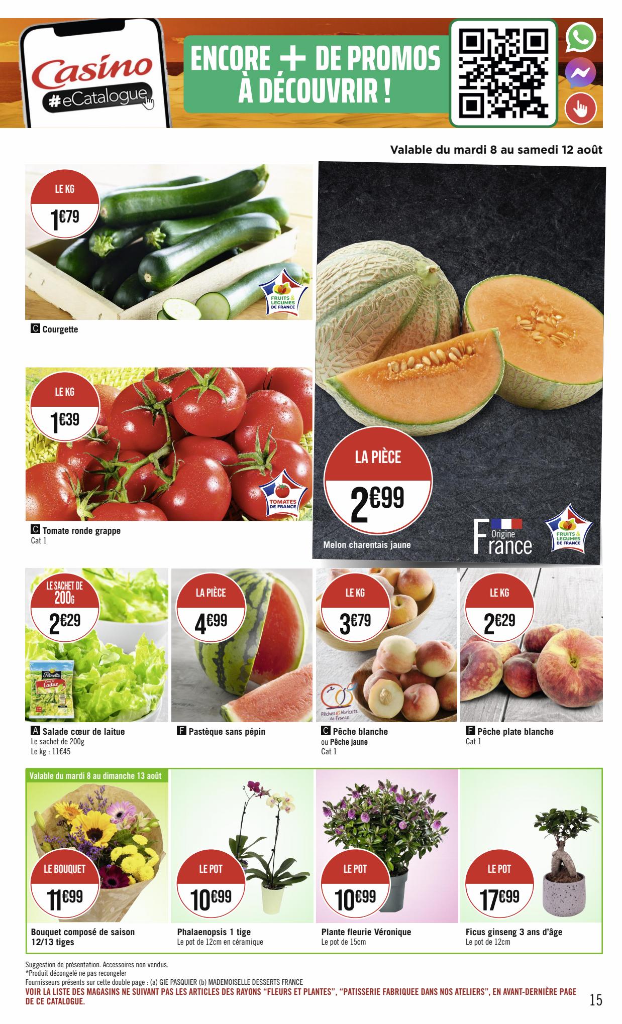 Catalogue Géant Casino 6 – 20 Août 2023 Page 15