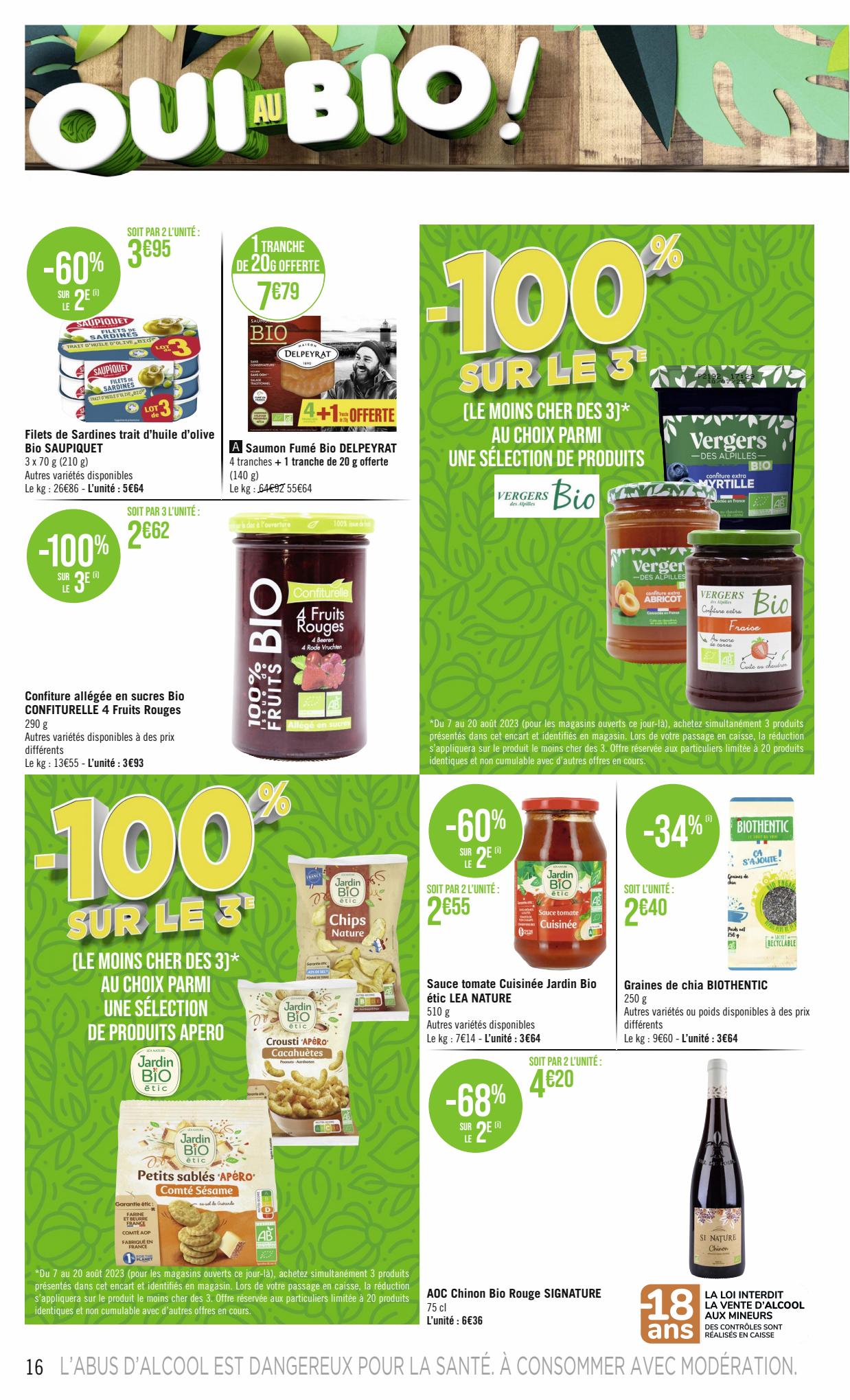 Catalogue Géant Casino 6 – 20 Août 2023 Page 16