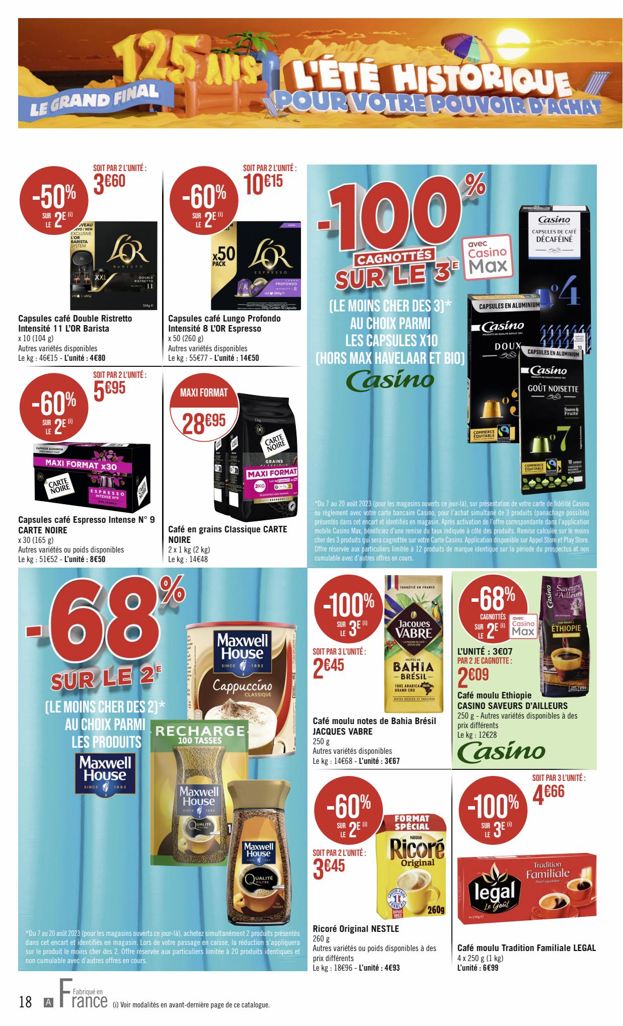 Catalogue Géant Casino 6 – 20 Août 2023 Page 18