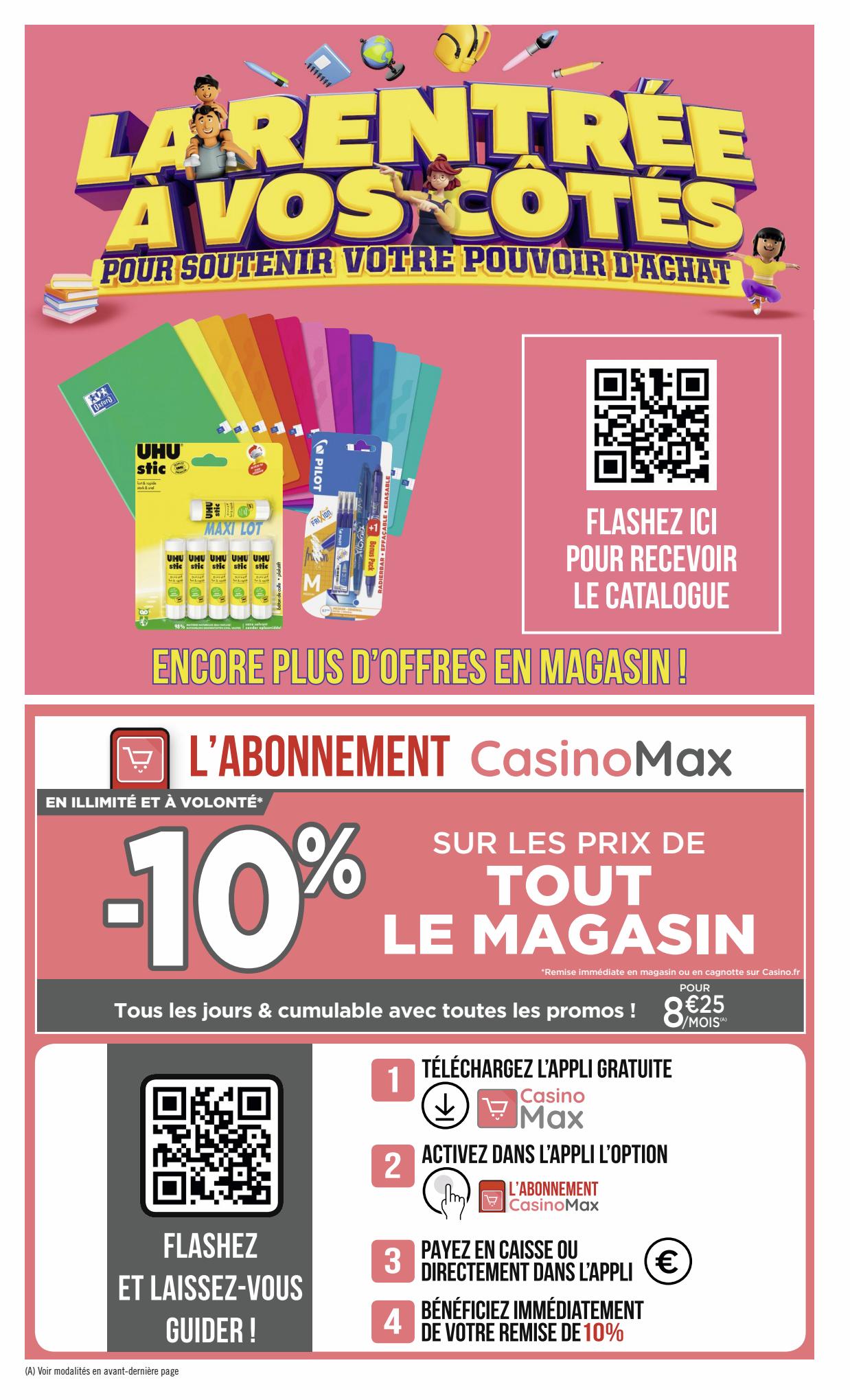 Catalogue Géant Casino 6 – 20 Août 2023 Page 2