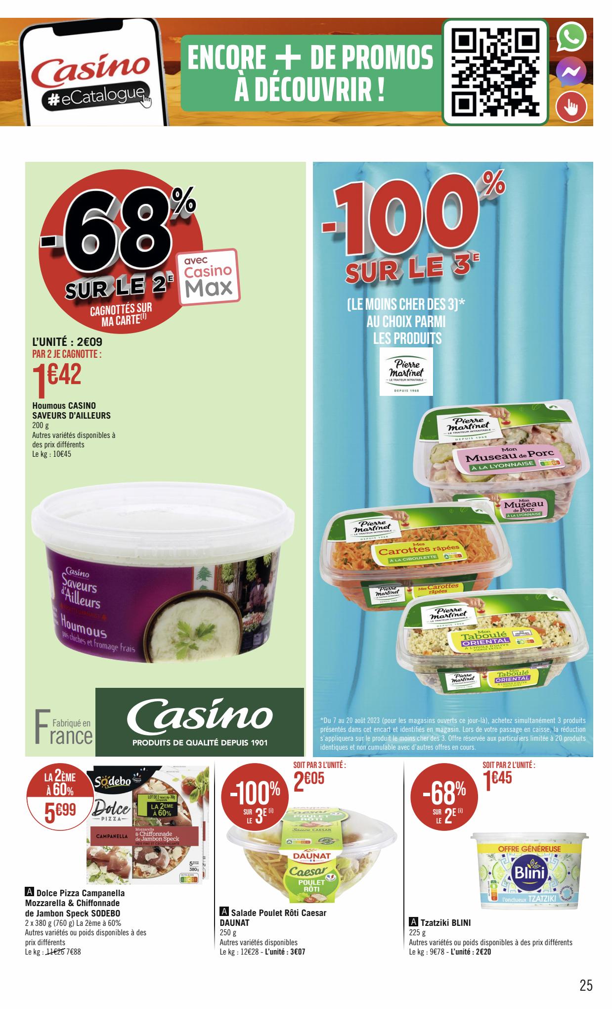 Catalogue Géant Casino 6 – 20 Août 2023 Page 25