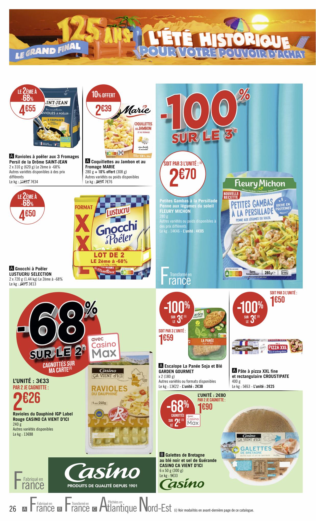 Catalogue Géant Casino 6 – 20 Août 2023 Page 26