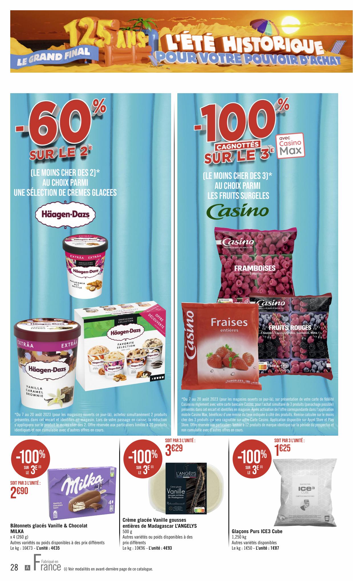 Catalogue Géant Casino 6 – 20 Août 2023 Page 28