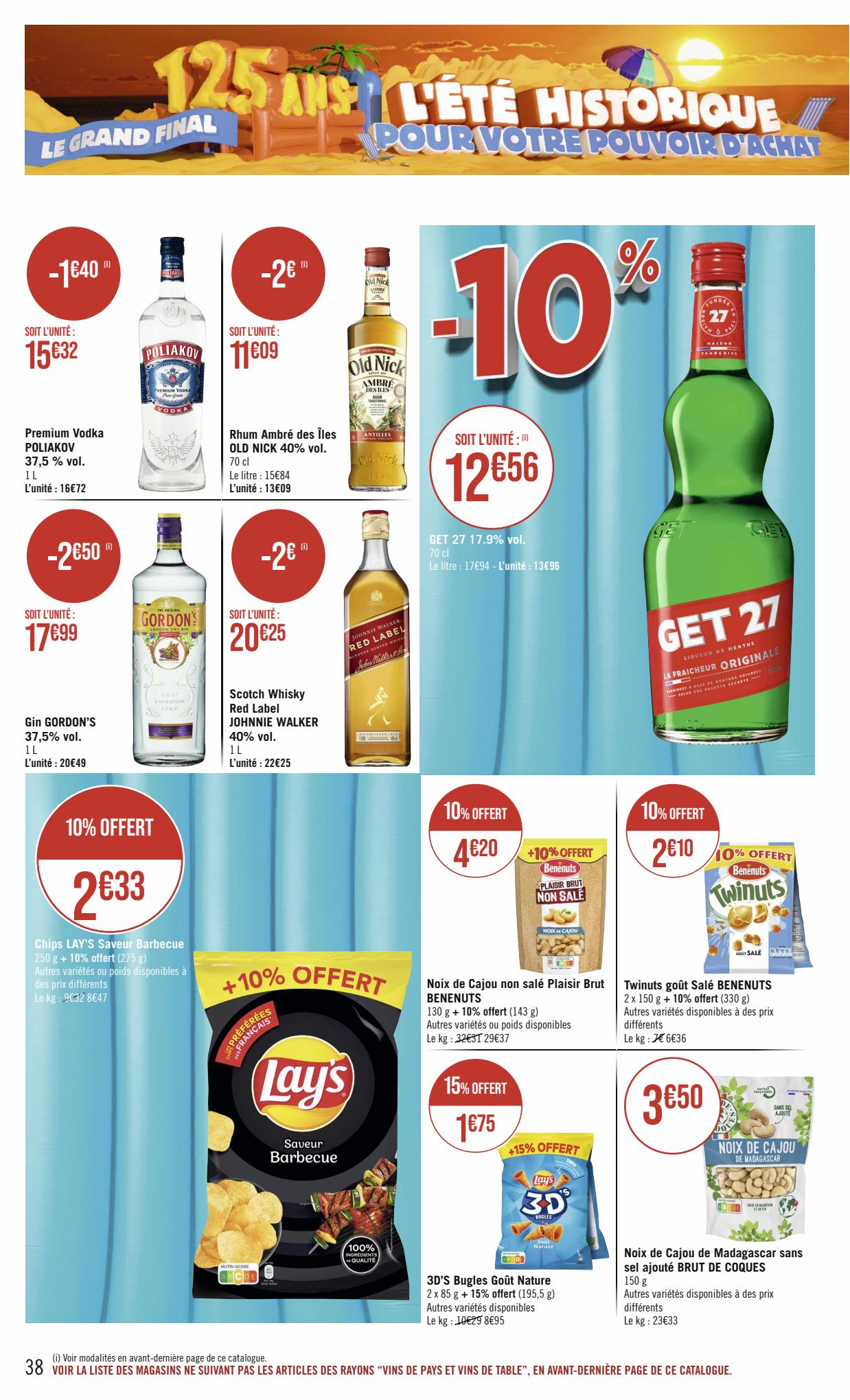 Catalogue Géant Casino 6 – 20 Août 2023 Page 38