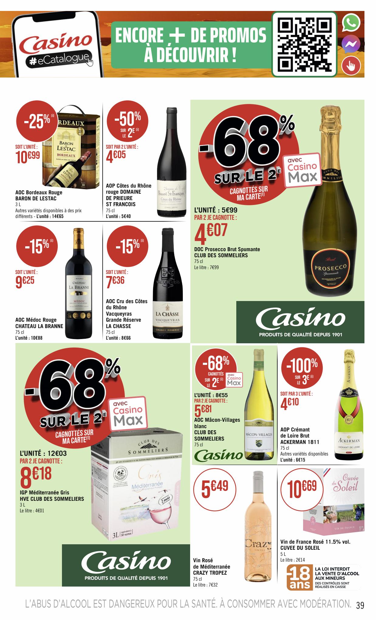 Catalogue Géant Casino 6 – 20 Août 2023 Page 39