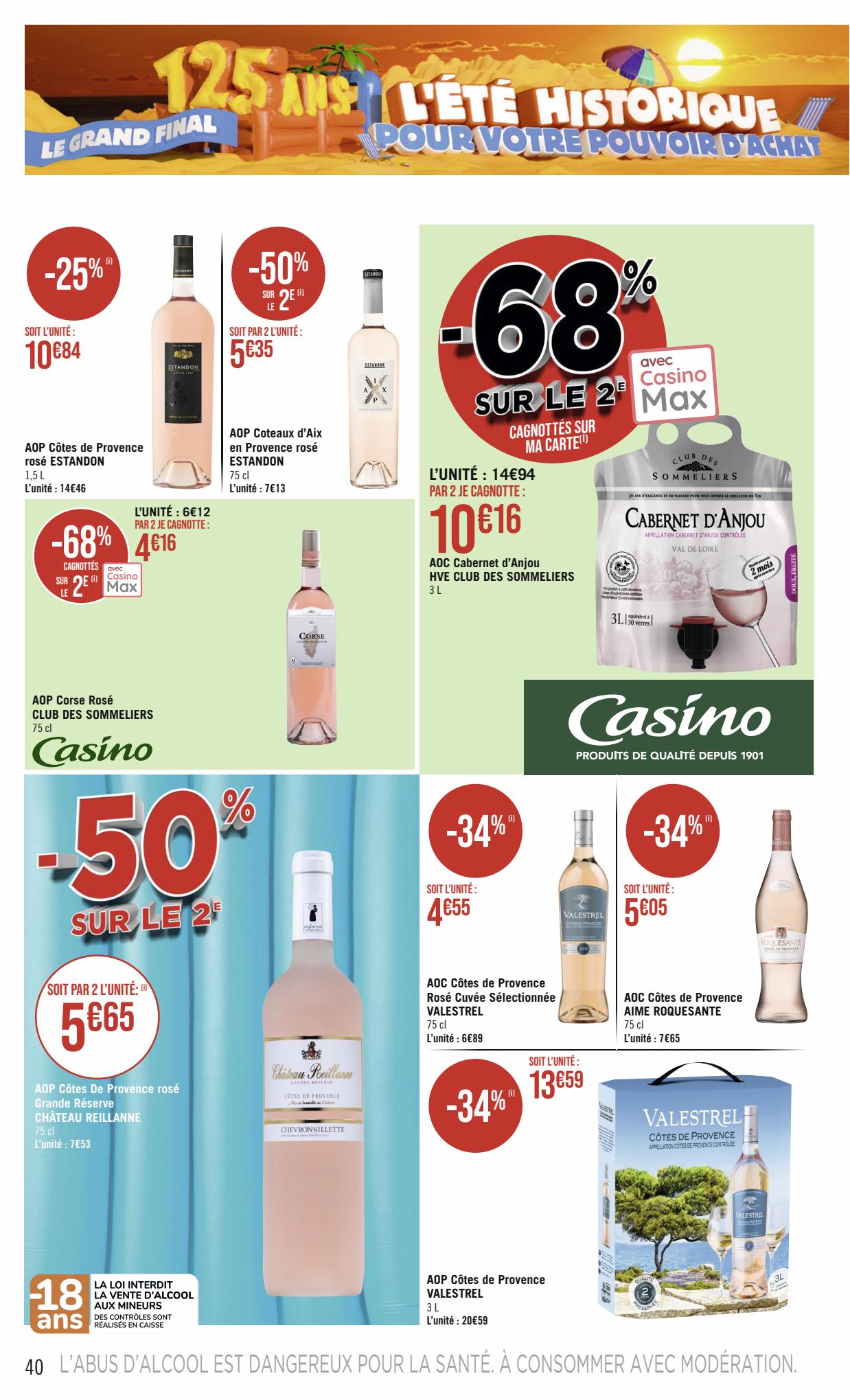 Catalogue Géant Casino 6 – 20 Août 2023 Page 40