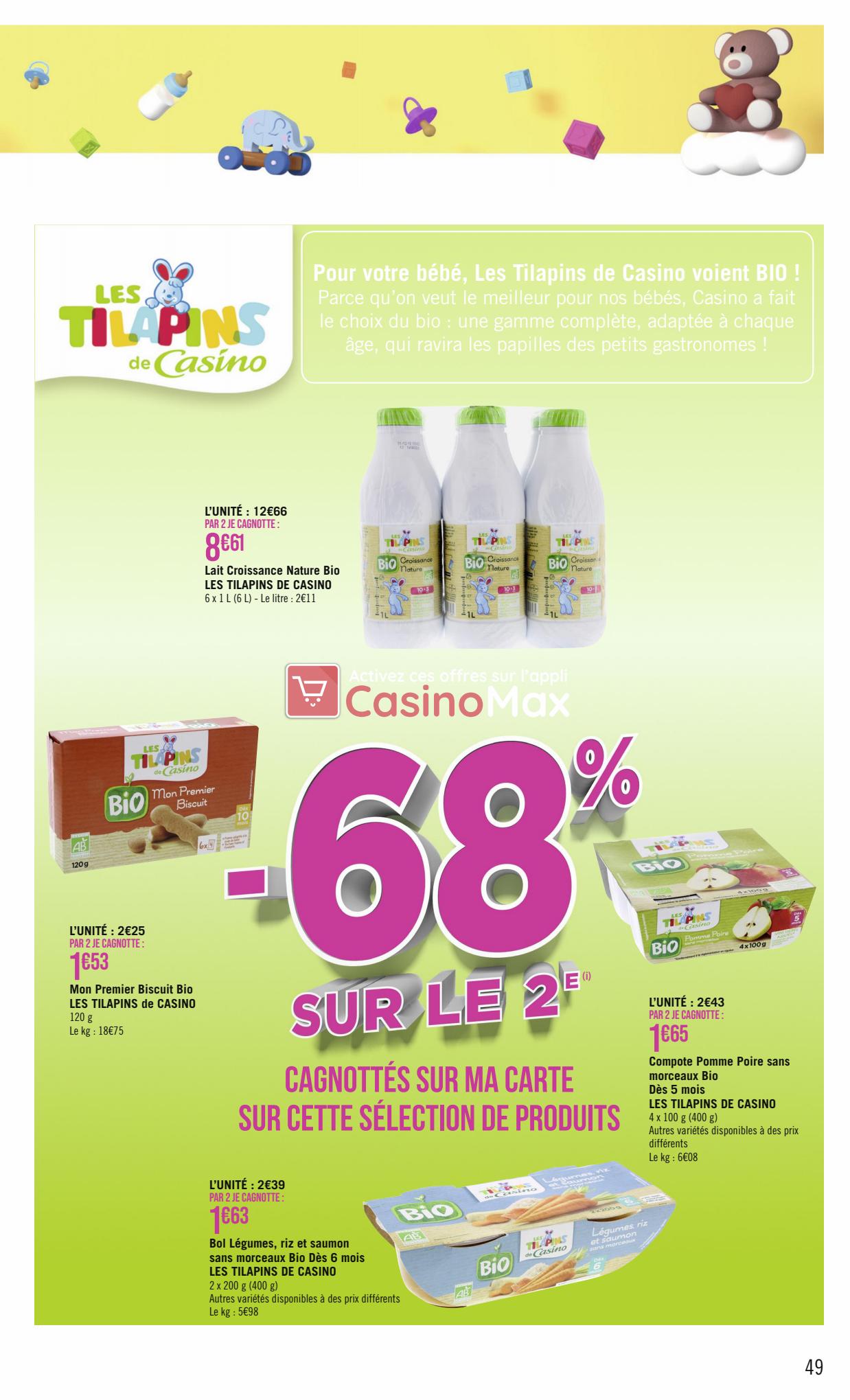 Catalogue Géant Casino 6 – 20 Août 2023 Page 49
